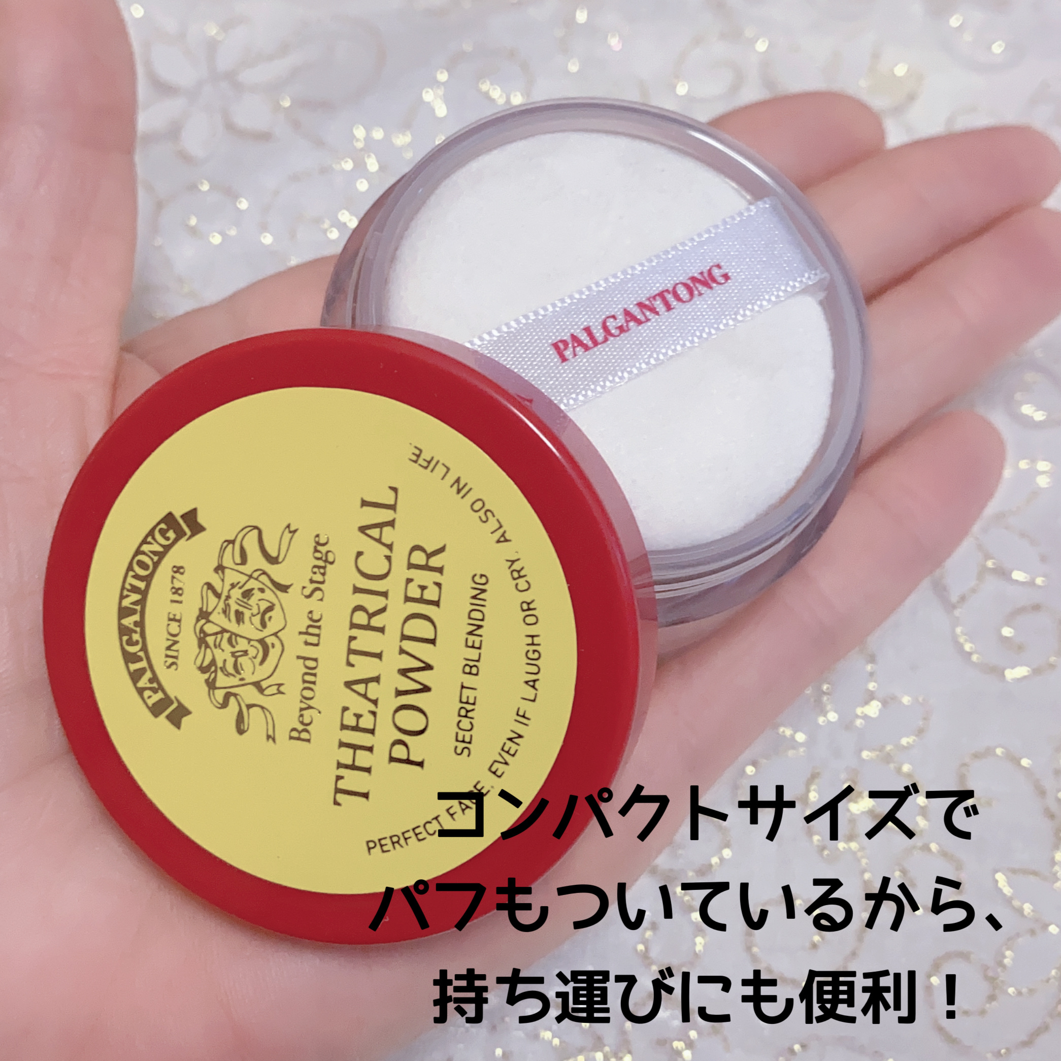 シアトリカルパウダーN/パルガントン/ルースパウダーを使ったクチコミ（3枚目）