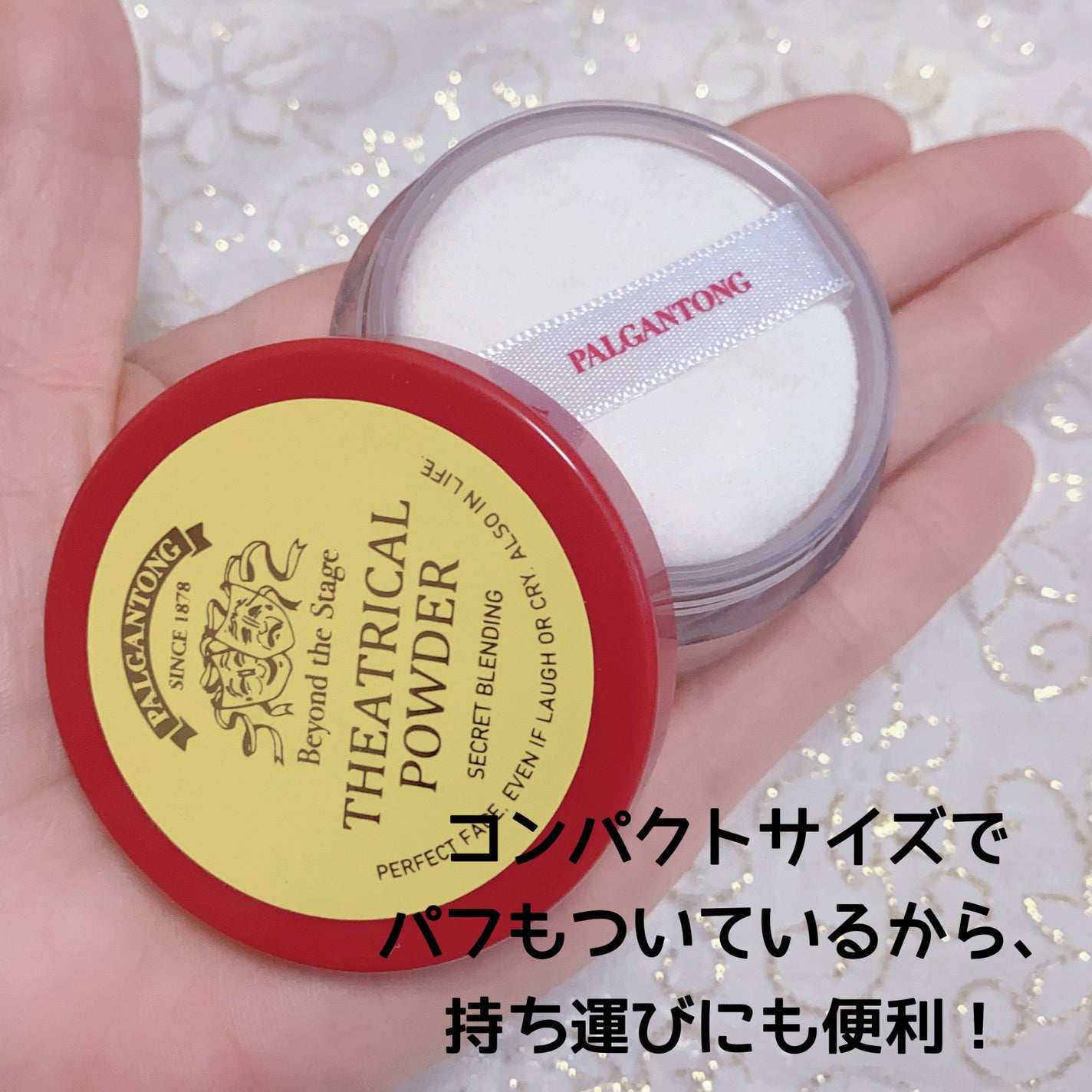 シアトリカルパウダーN/パルガントン/ルースパウダーを使ったクチコミ(3枚目)