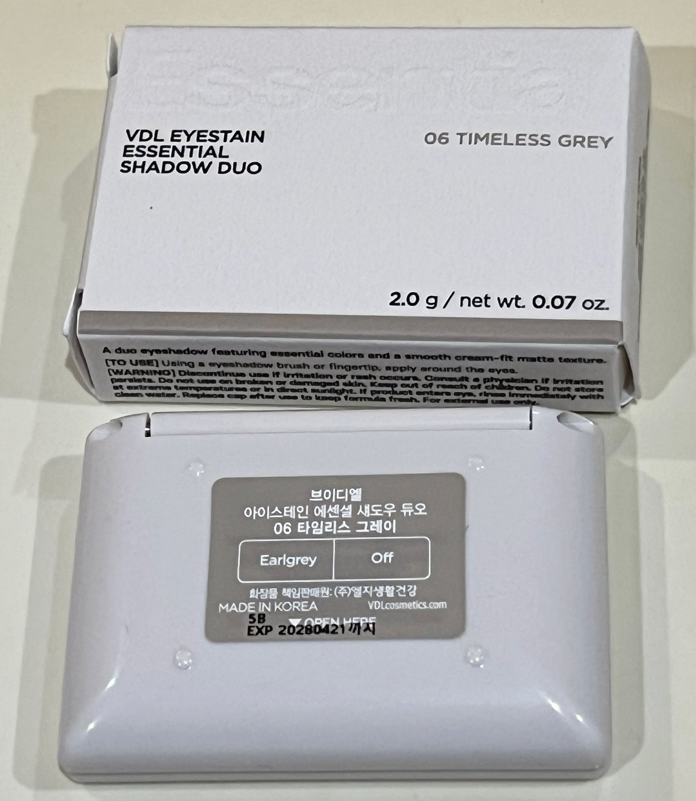 アイステイン エッセンシャル シャドウ デュオ/VDL/アイシャドウパレットを使ったクチコミ(4枚目)