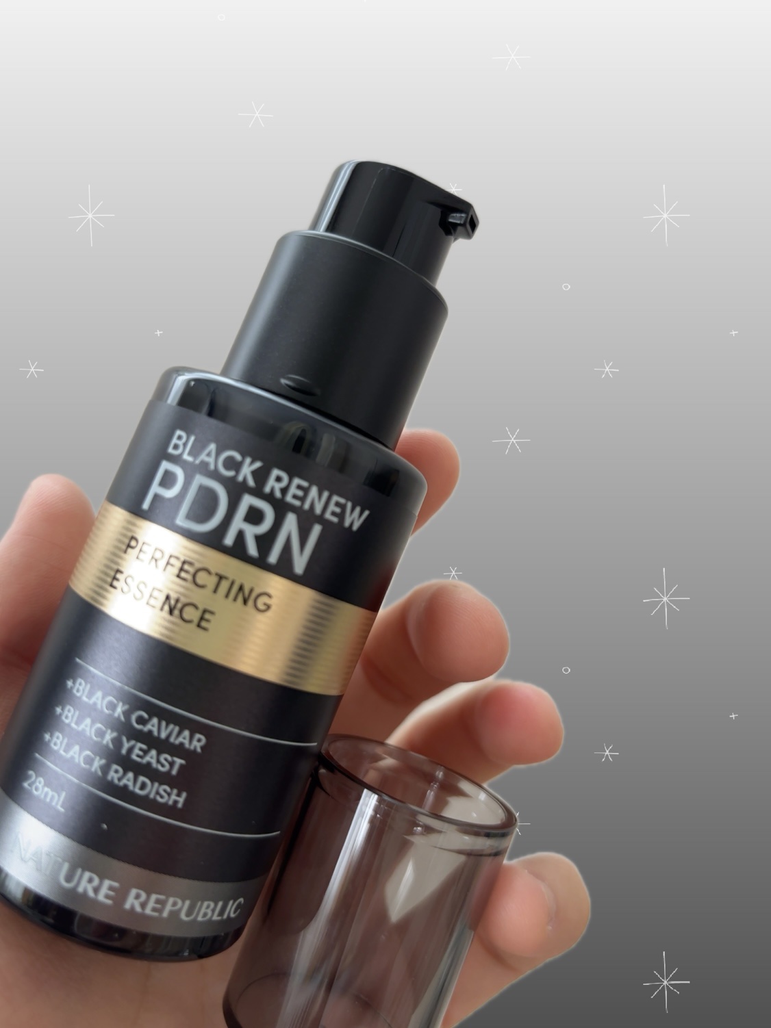 ブラックPDRN 美容液/ネイチャーリパブリック/美容液を使ったクチコミ（2枚目）