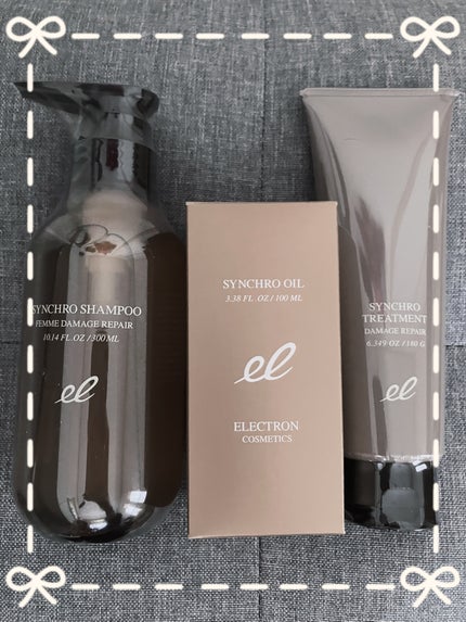 シンクロシャンプー ファム DAMAGE REPAIR/シンクロトリートメント DAMAGE REPAIR/ELECTRON/市販シャンプーを使ったクチコミ(1枚目)