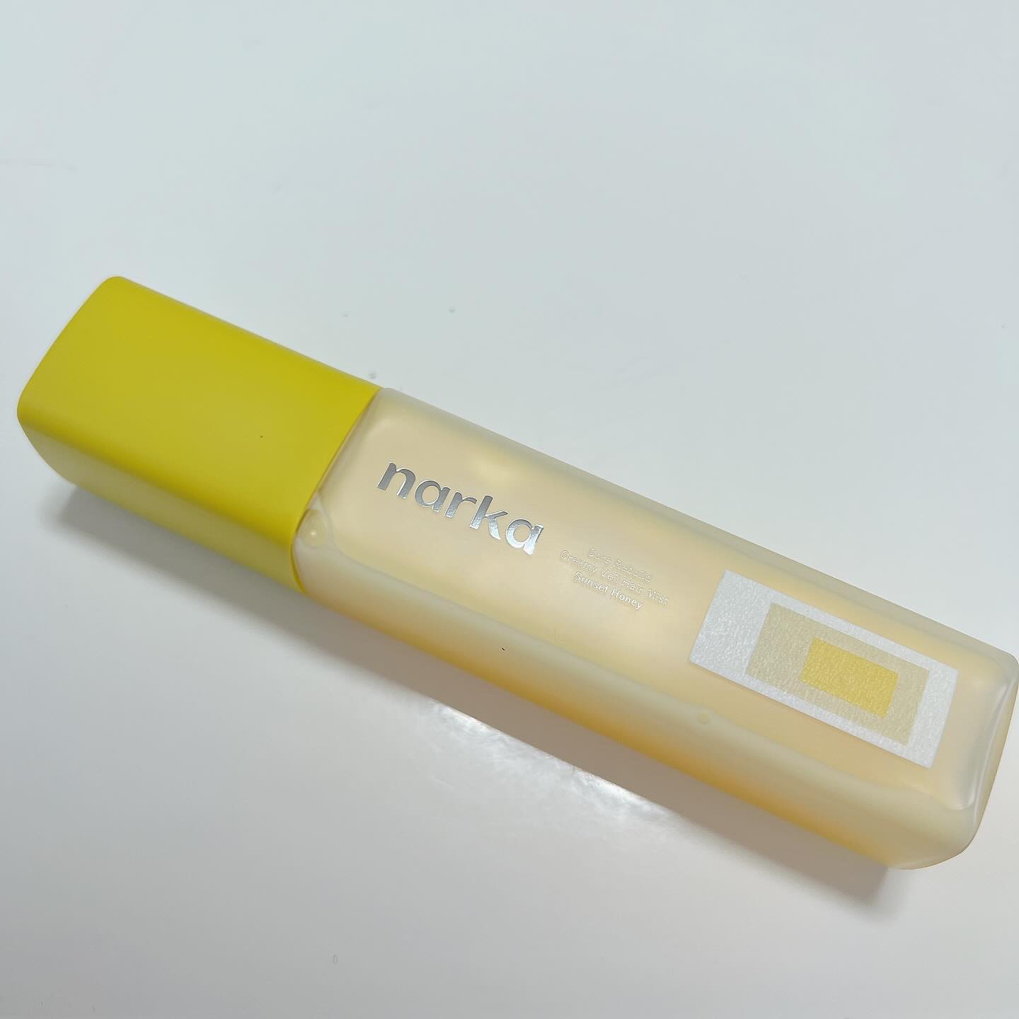 クリーミーベールヘアミスト サンセットハニー/narka/ヘアミストを使ったクチコミ（2枚目）