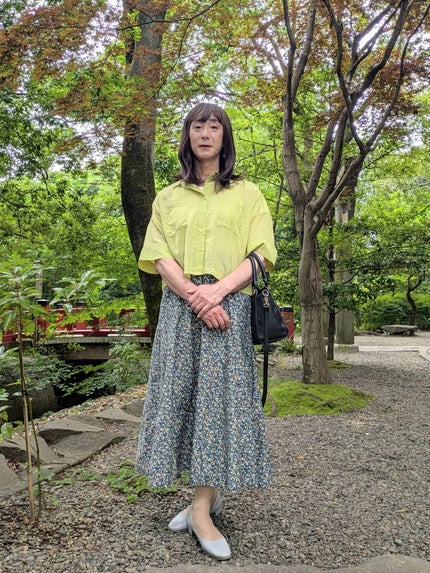 ひろみfabulous_sounds_0n3 on LIPS 「今日は上半期自分が選ぶコーデ〜🎉🩷可愛くメイクして🩷好きコーデ..」(5枚目)