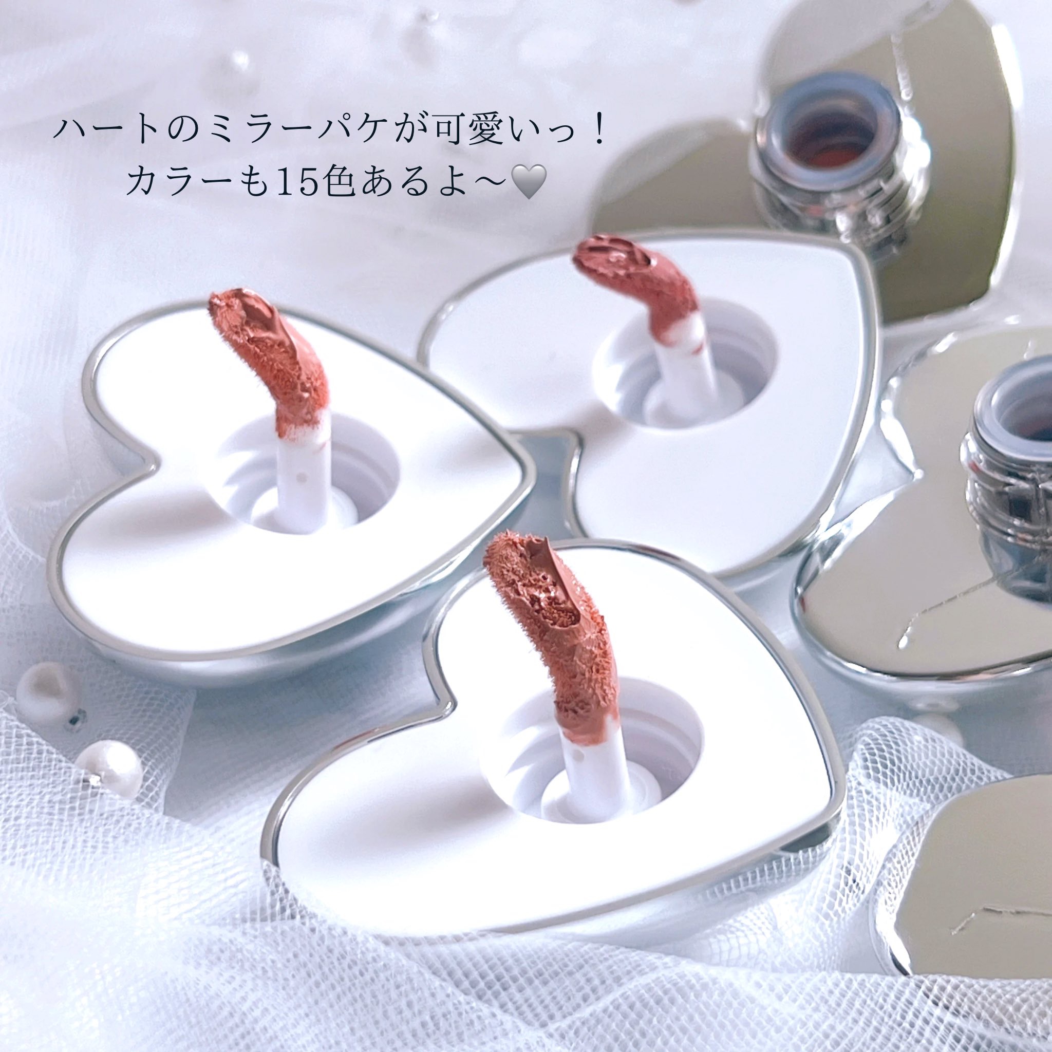 シルバーパース ムースクリーム リップ＆チーク/oiad/ジェル・クリームチークを使ったクチコミ（2枚目）