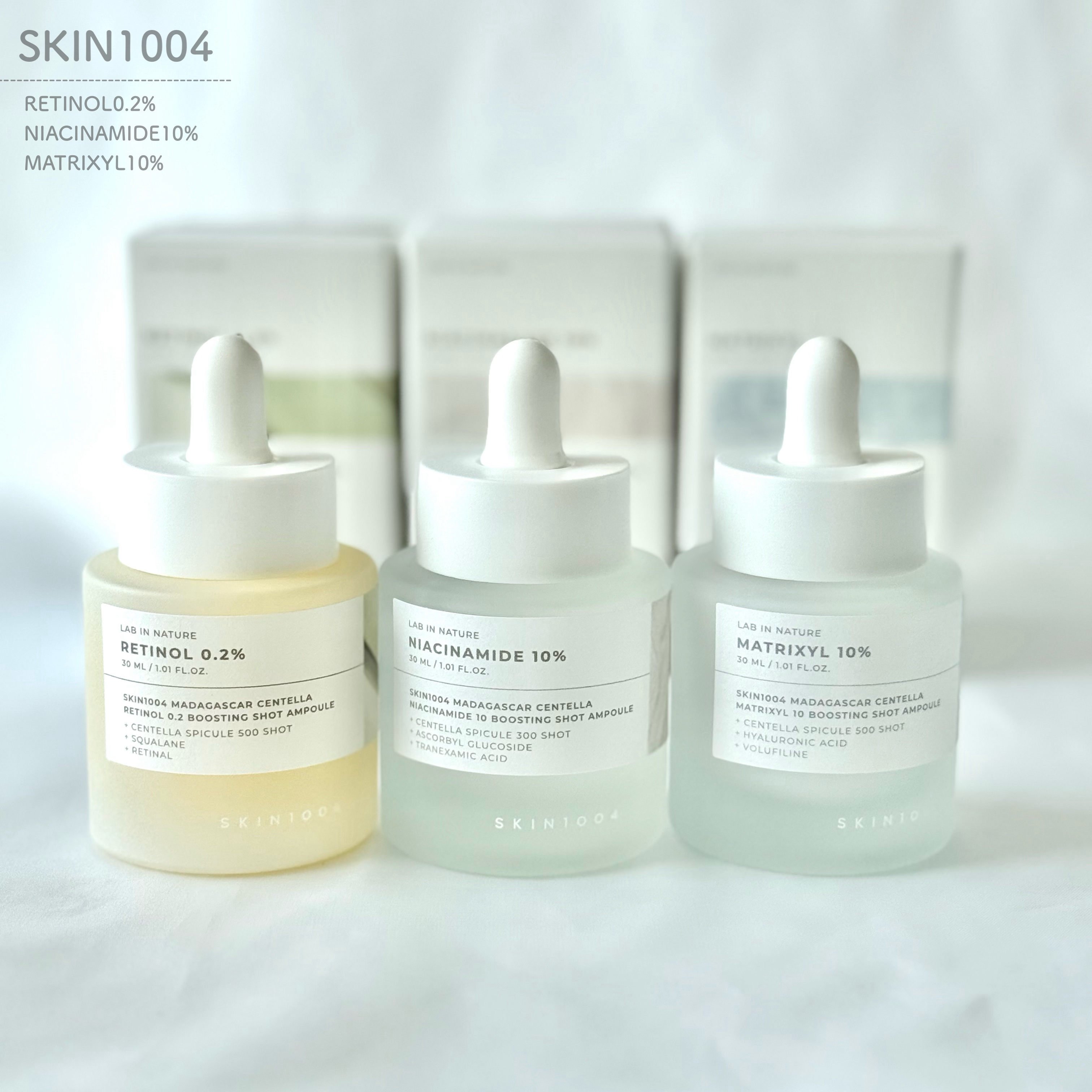 マトリキシル 10 ブースティングショット アンプル/SKIN1004/美容液を使ったクチコミ（1枚目）