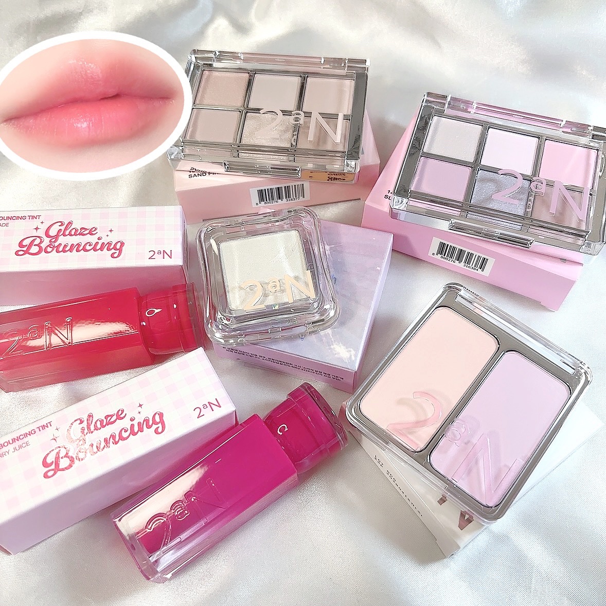 グレイズバウンシングティント/2aN/リップティントを使ったクチコミ（2枚目）