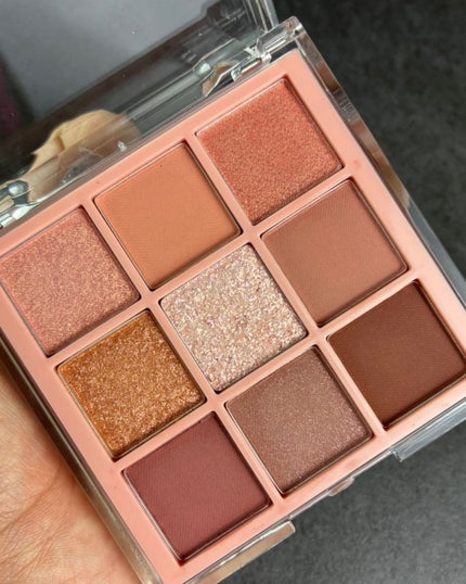 KEYBO FALL IN LOVE SHADOW PALETTE/keybo/アイシャドウパレットを使ったクチコミ(2枚目)