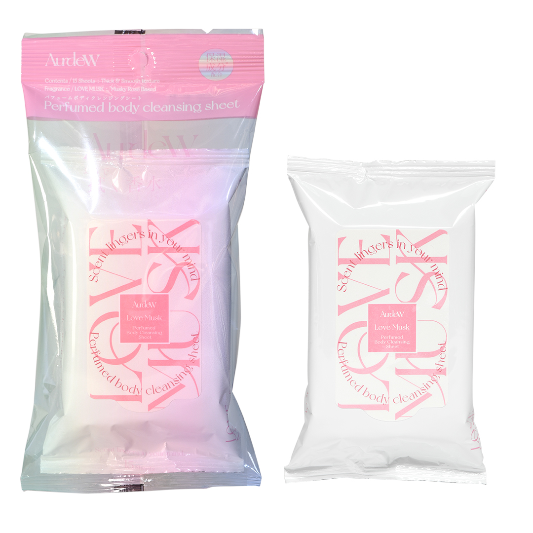 AurdeW（オーデュー）パフュームボディクレンジングシート　ラブムスク / AurdeW