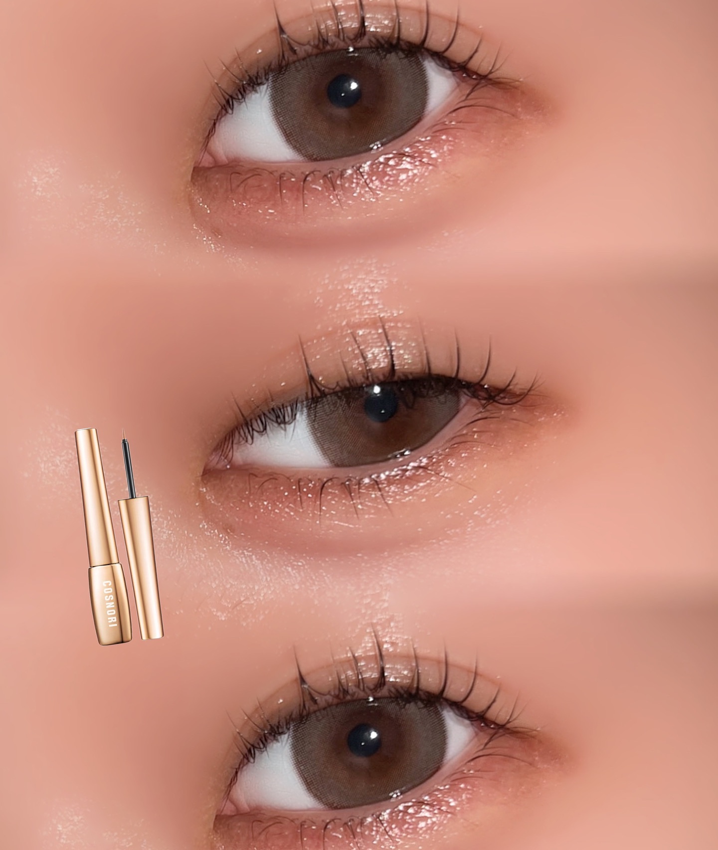 アイラッシュセラム100EX/COSNORI/まつげ美容液を使ったクチコミ（2枚目）