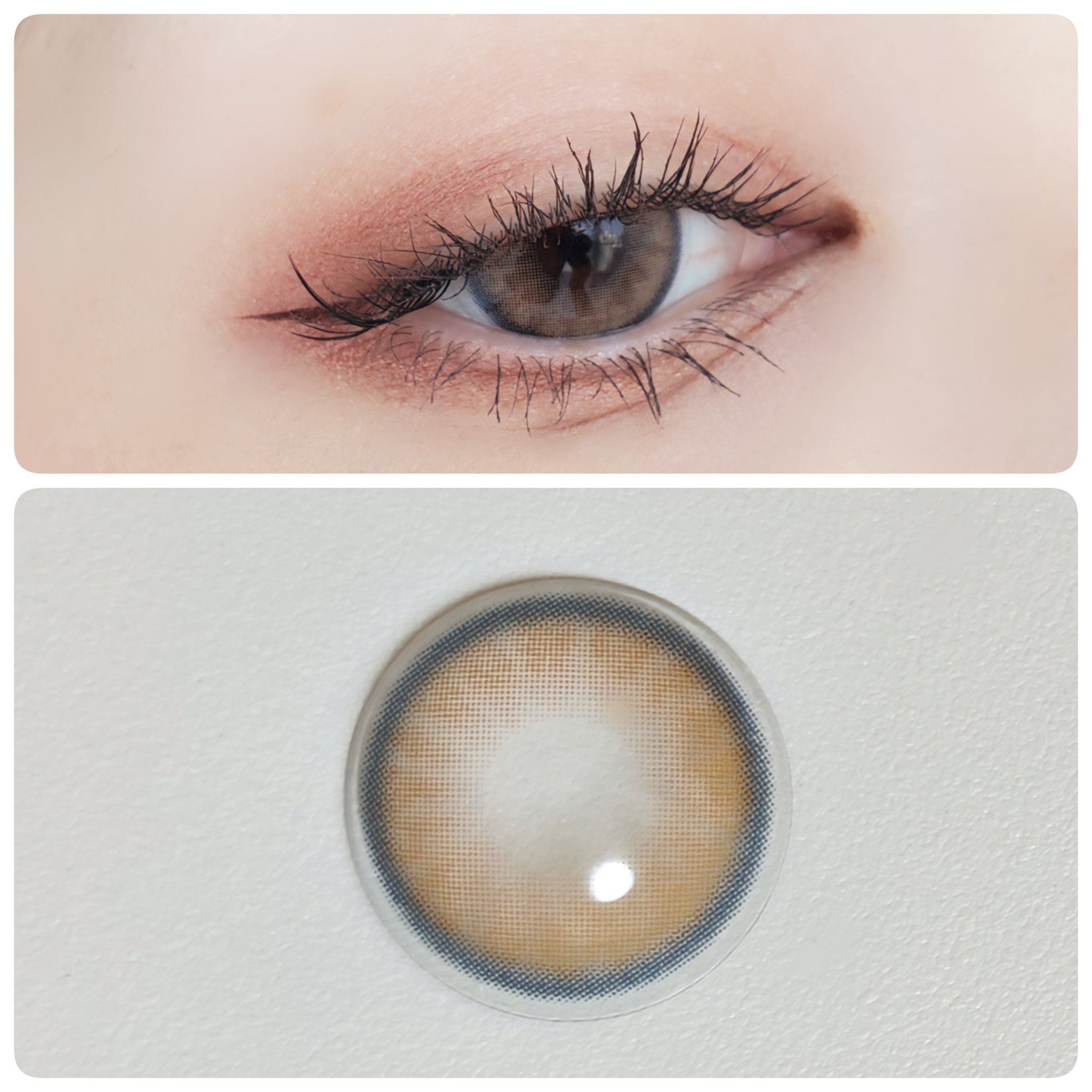 Nella 1day/OLENS/ワンデー（１DAY）カラコンを使ったクチコミ（2枚目）