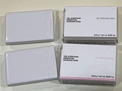 アイステイン エッセンシャル シャドウ デュオ/VDL/アイシャドウパレットを使ったクチコミ(5枚目)