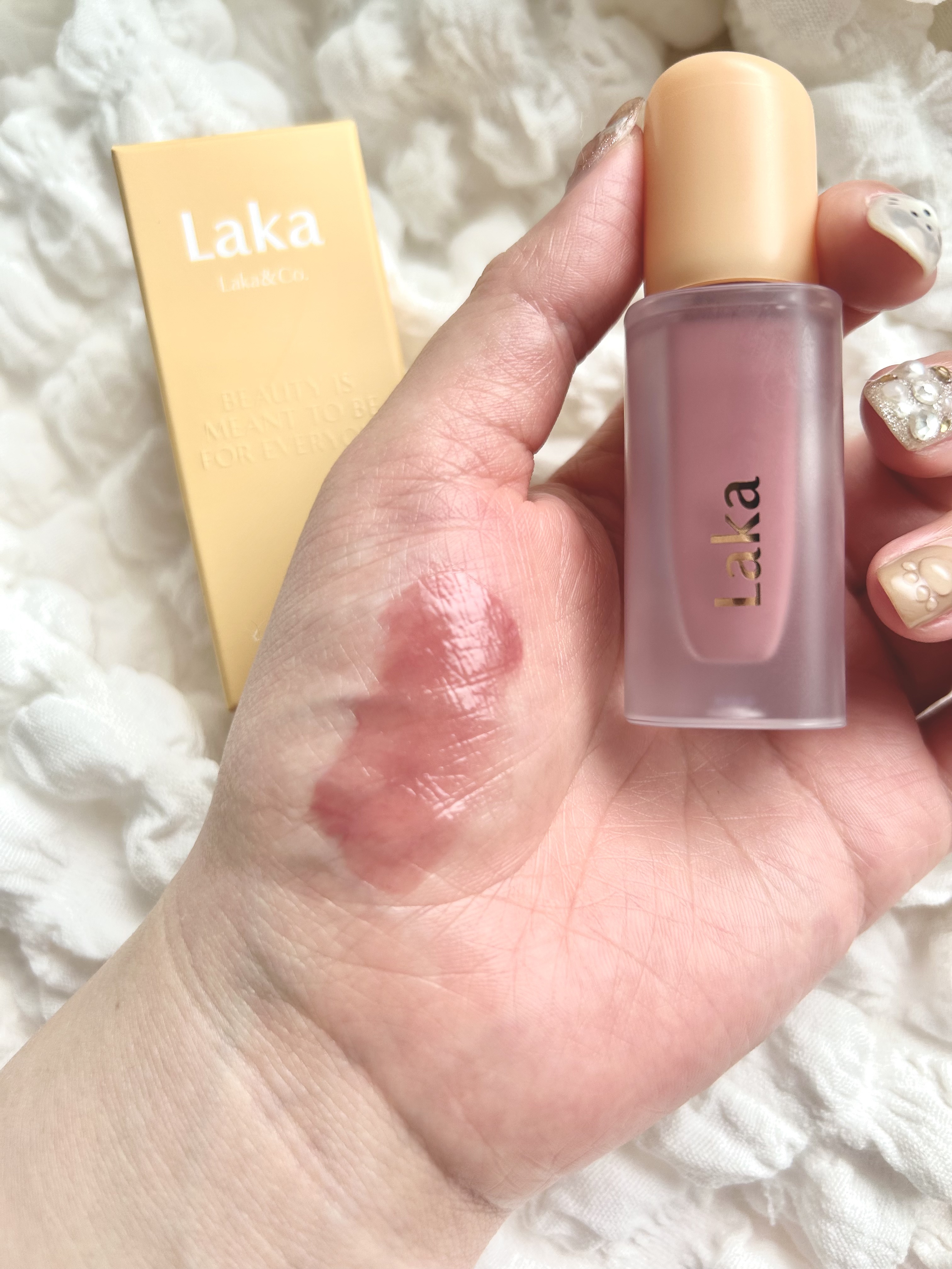 フルーティーグラムティント/Laka/リップティントを使ったクチコミ（1枚目）