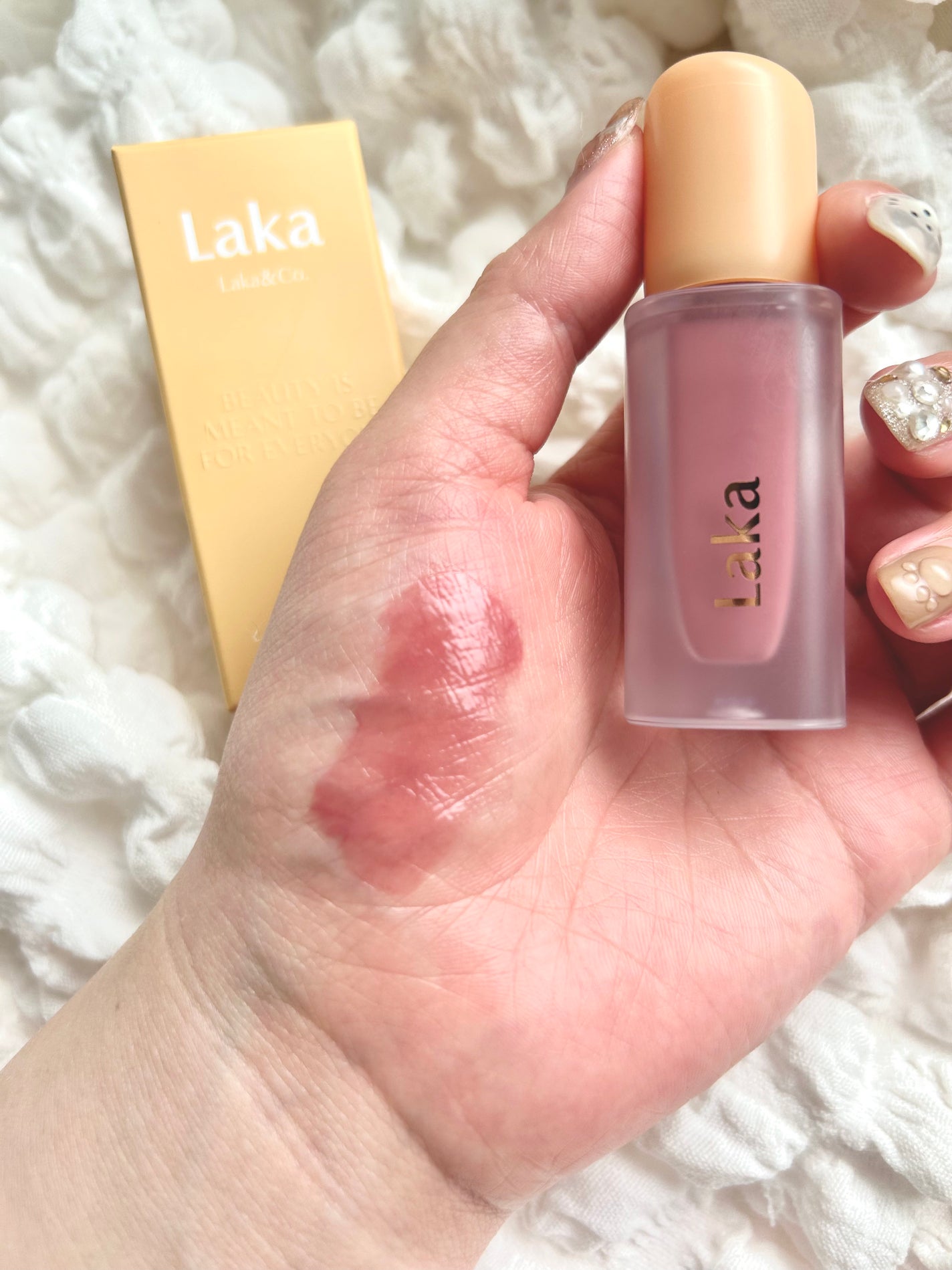 フルーティーグラムティント/Laka/リップティントを使ったクチコミ(1枚目)