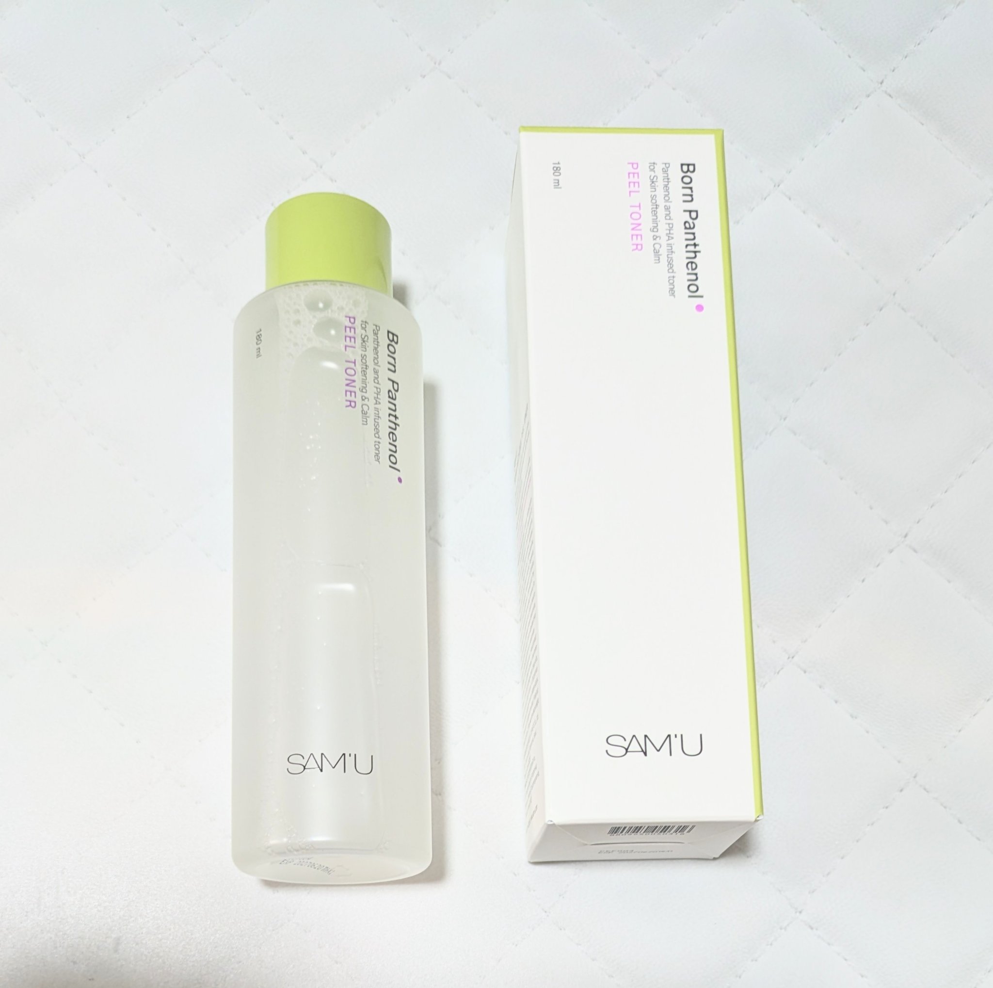 ボーンパンテノールピールトナー/SAM'U/化粧水を使ったクチコミ（2枚目）