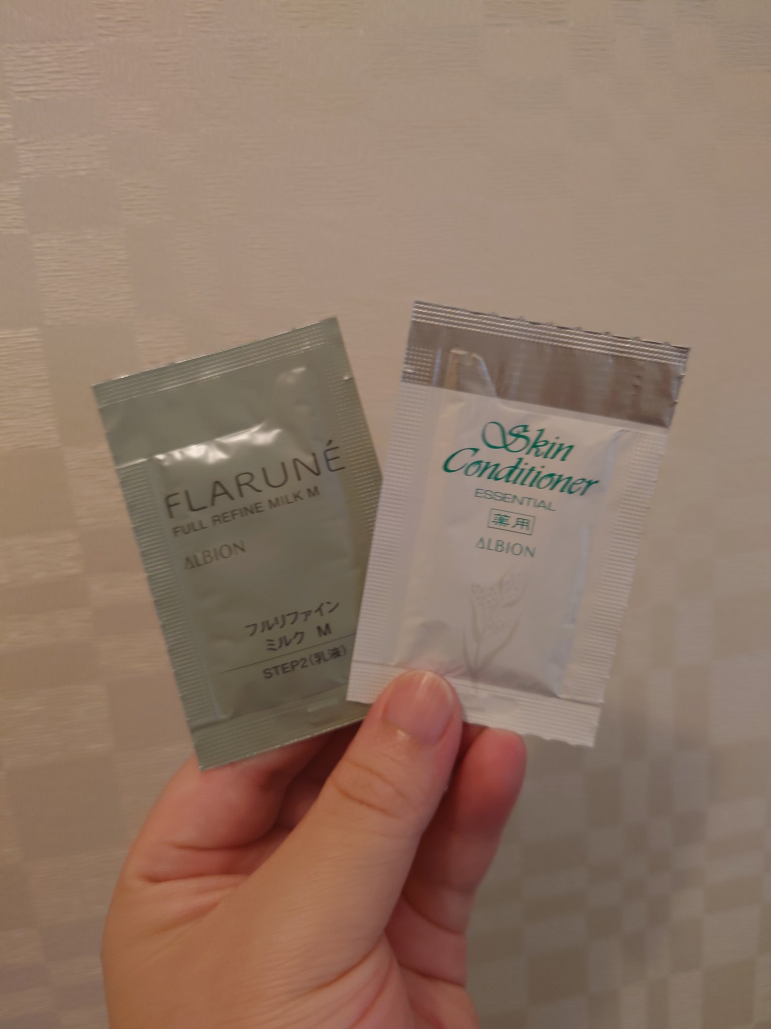 フラルネ フルリファイン ミルク EM/ALBION/乳液を使ったクチコミ（1枚目）