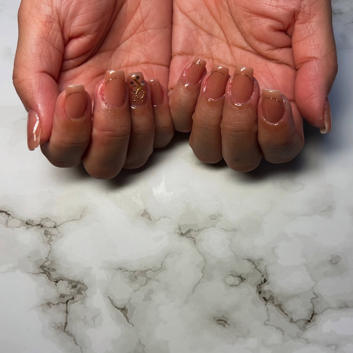 #ネイル,#ニュアンスネイル,#ジェルネイル,#ギャルネイル,#ネイル,#城陽ネイルのネイルデザイン