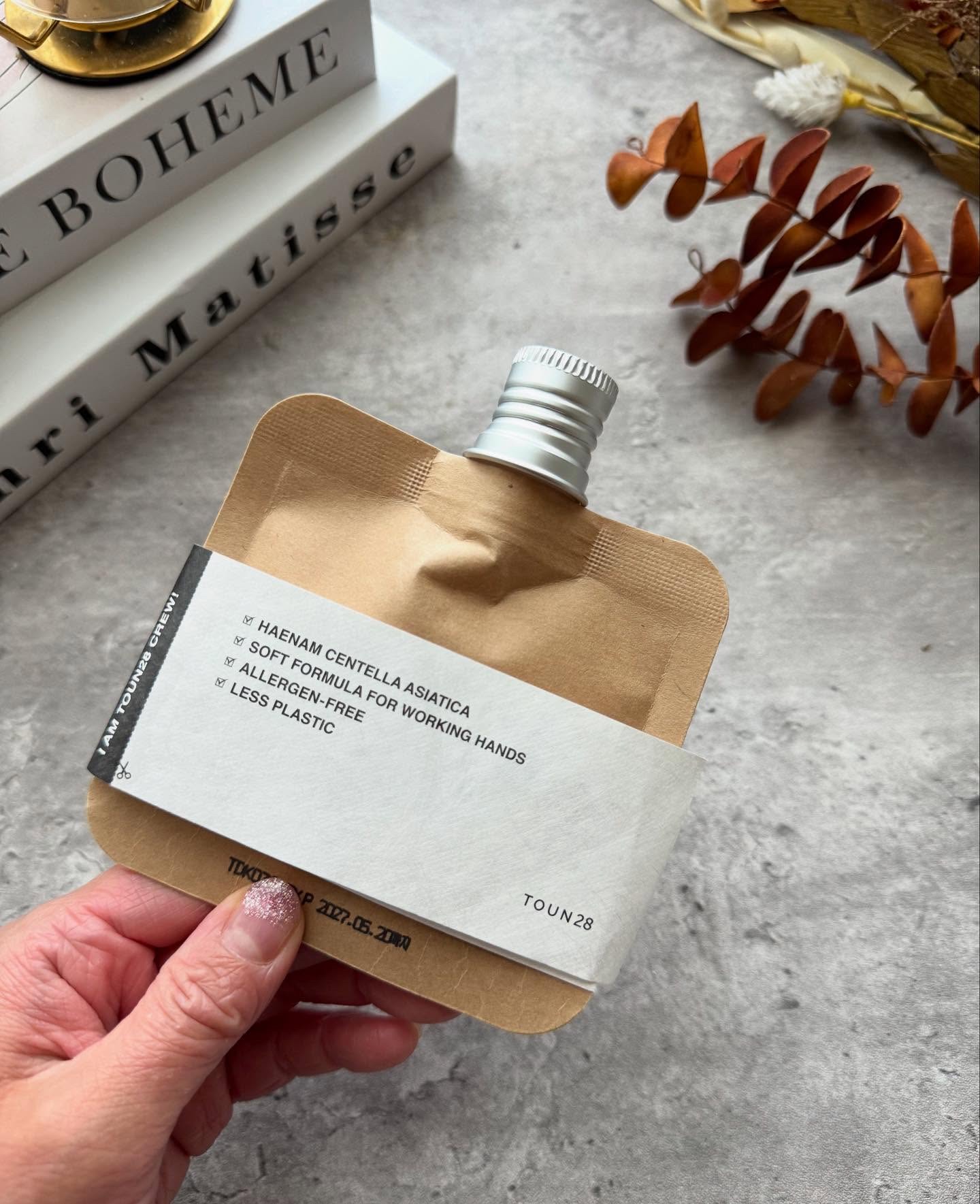 ORGANIC 69% H1 HAND CREAM/TOUN28/ハンドクリームを使ったクチコミ（2枚目）