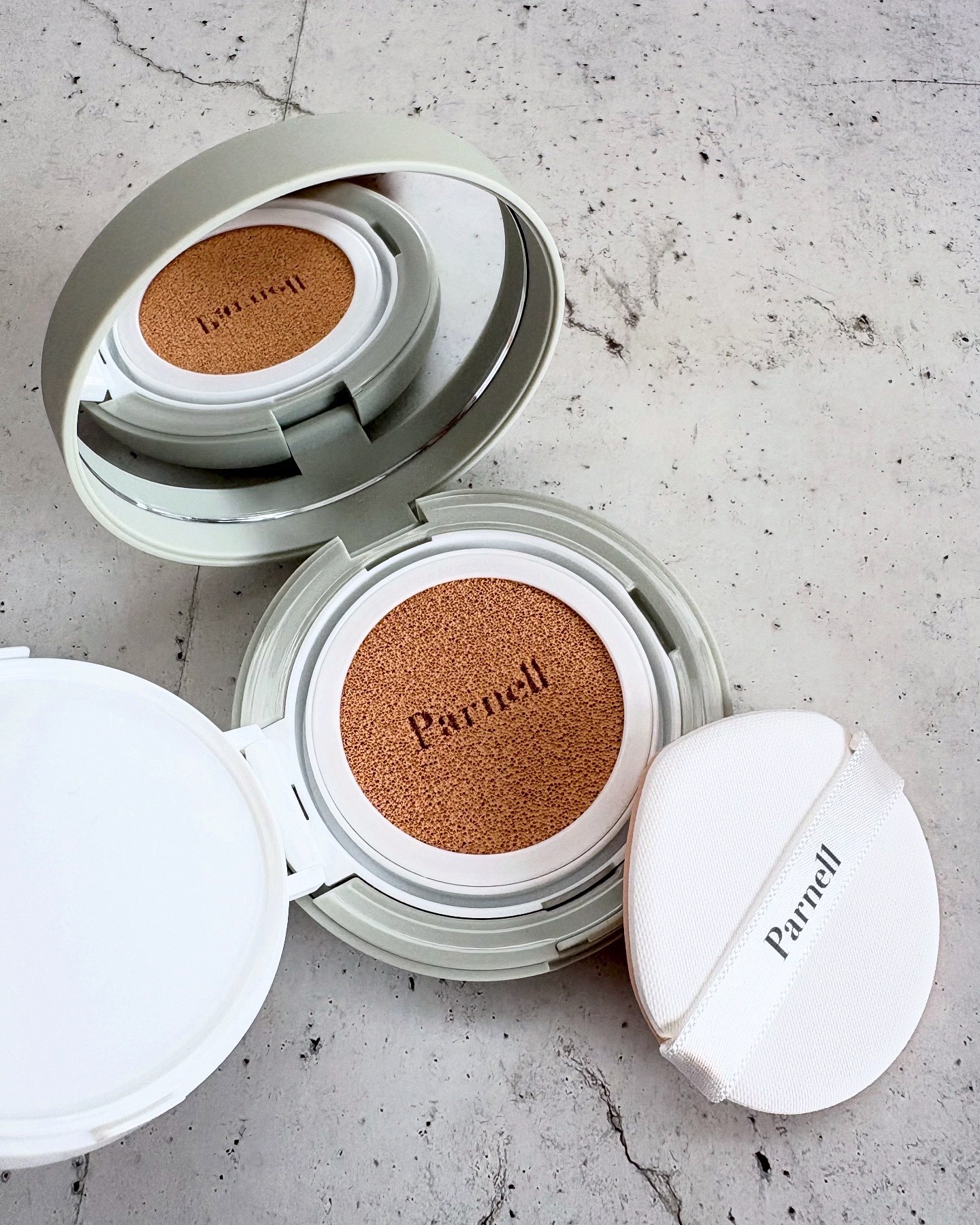 シカマヌ　セラム　イン　マット　クッション/parnell/クッションファンデーションを使ったクチコミ（2枚目）