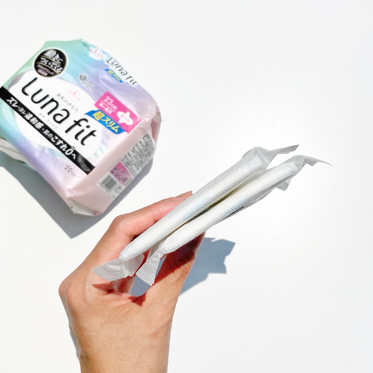 エリス 素肌のきもち ルナフィット　超スリム/エリス/ナプキンを使ったクチコミ（3枚目）