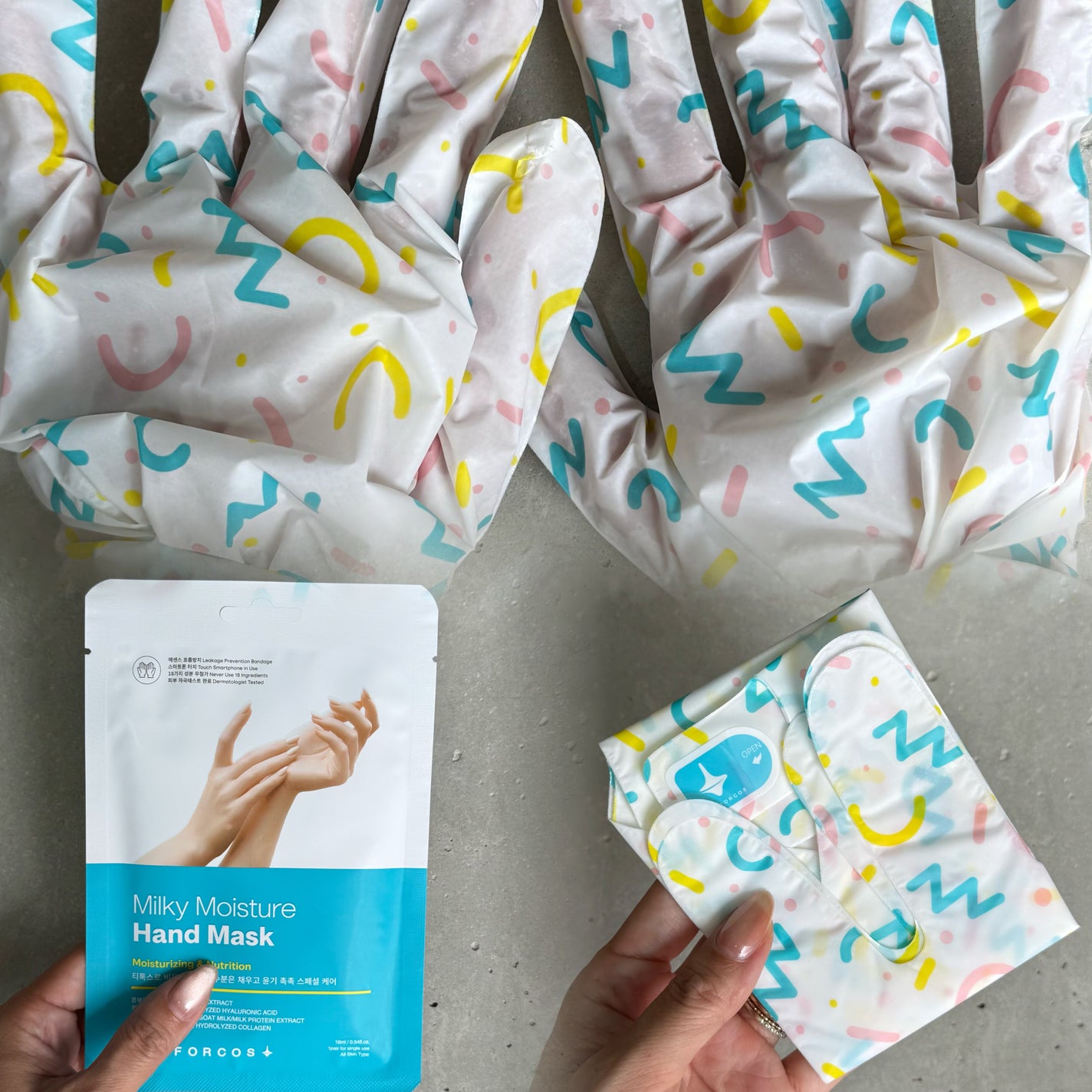 ミルキーモイスチャーハンドマスク/MADFORCOS/ハンドクリームを使ったクチコミ(5枚目)
