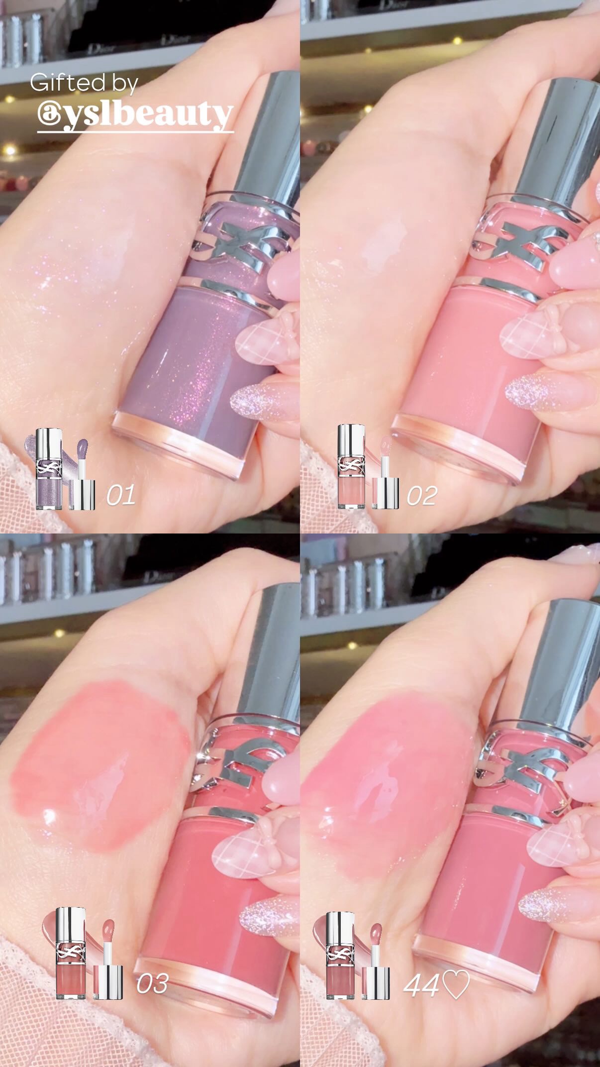 YSL ラブシャイン グロスプランパー  #3 メロウ マロウ/YVES SAINT LAURENT BEAUTE/リップグロスを使ったクチコミ（1枚目）