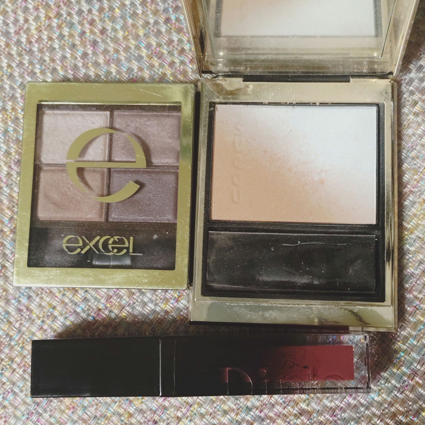 スキニーリッチシャドウ/excel/アイシャドウパレットを使ったクチコミ(1枚目)