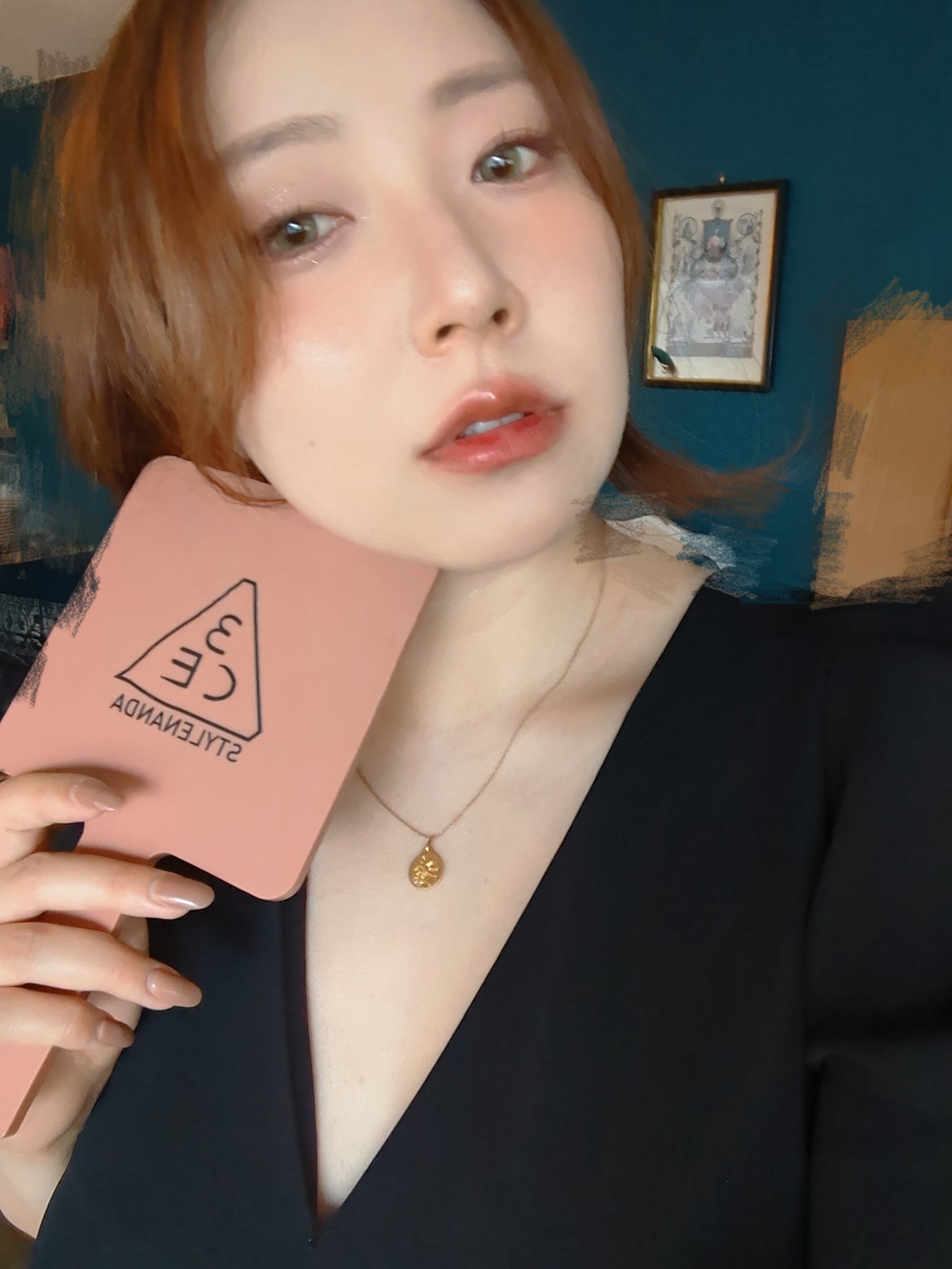 ロシアンスモーキー/OLENS/カラーコンタクトレンズを使ったクチコミ（2枚目）