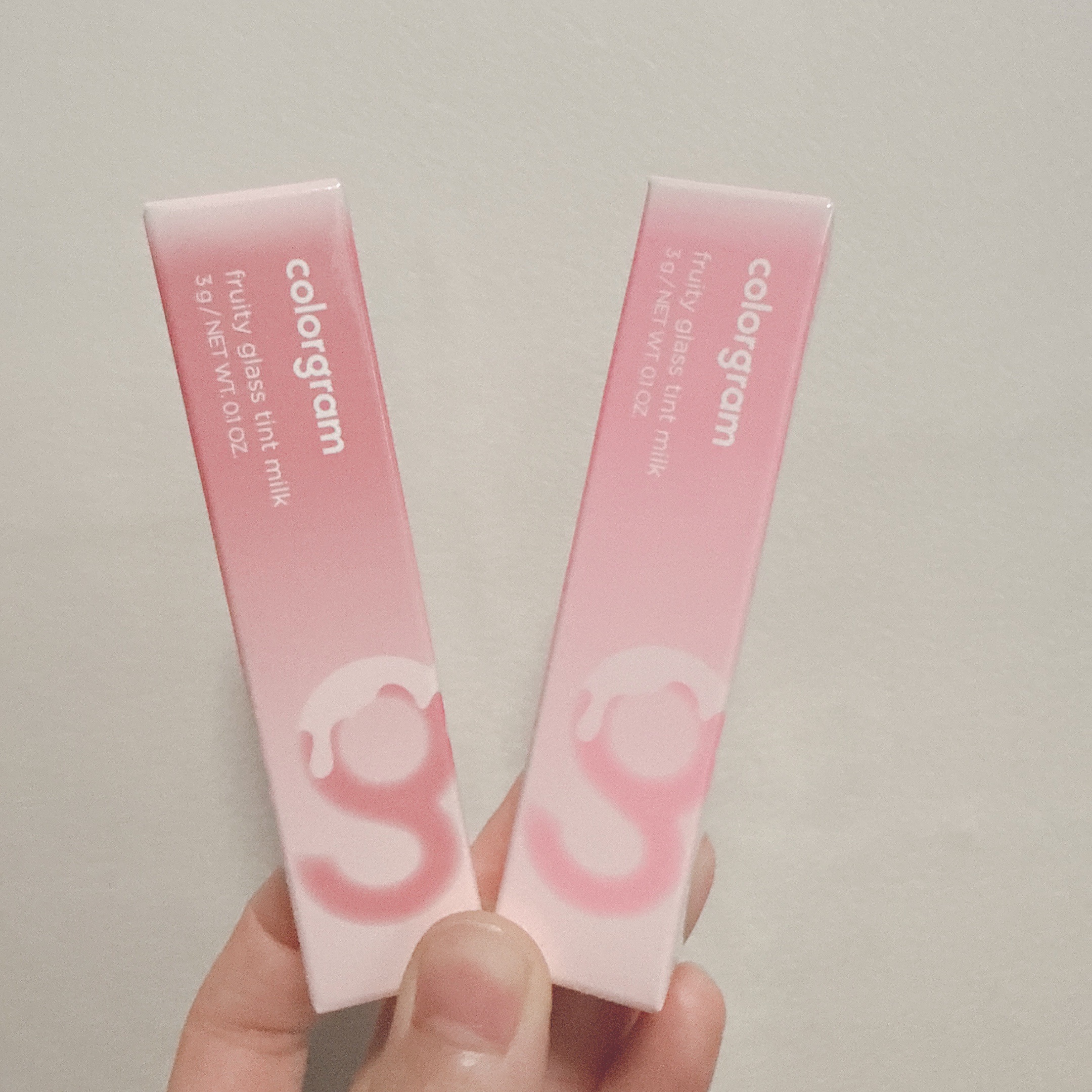 カラーグラム タンフルグラスティントミルク/Colorgram/リップティントを使ったクチコミ（1枚目）