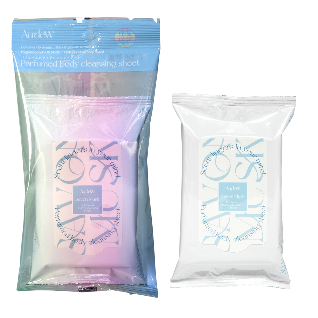 AurdeW AurdeW（オーデュー）パフュームボディクレンジングシート　サボンムスク