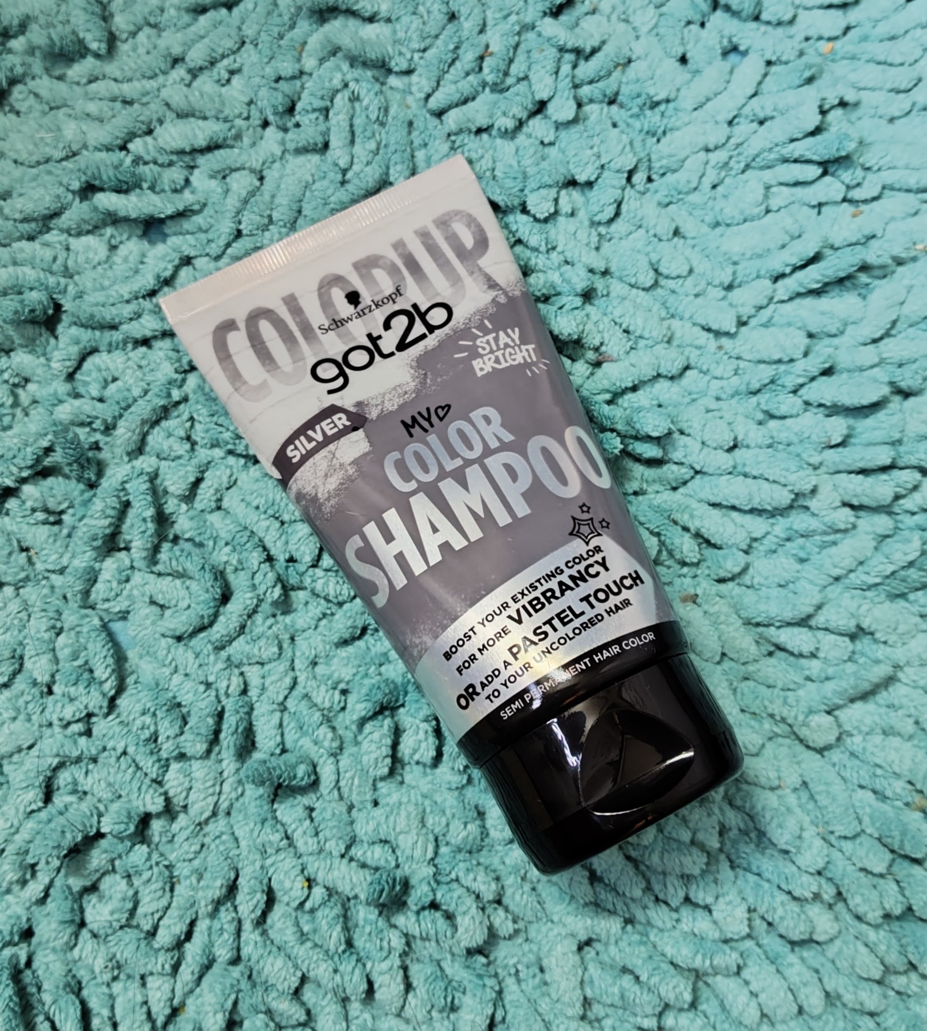 カラーシャンプー/got2b/市販シャンプーを使ったクチコミ（1枚目）