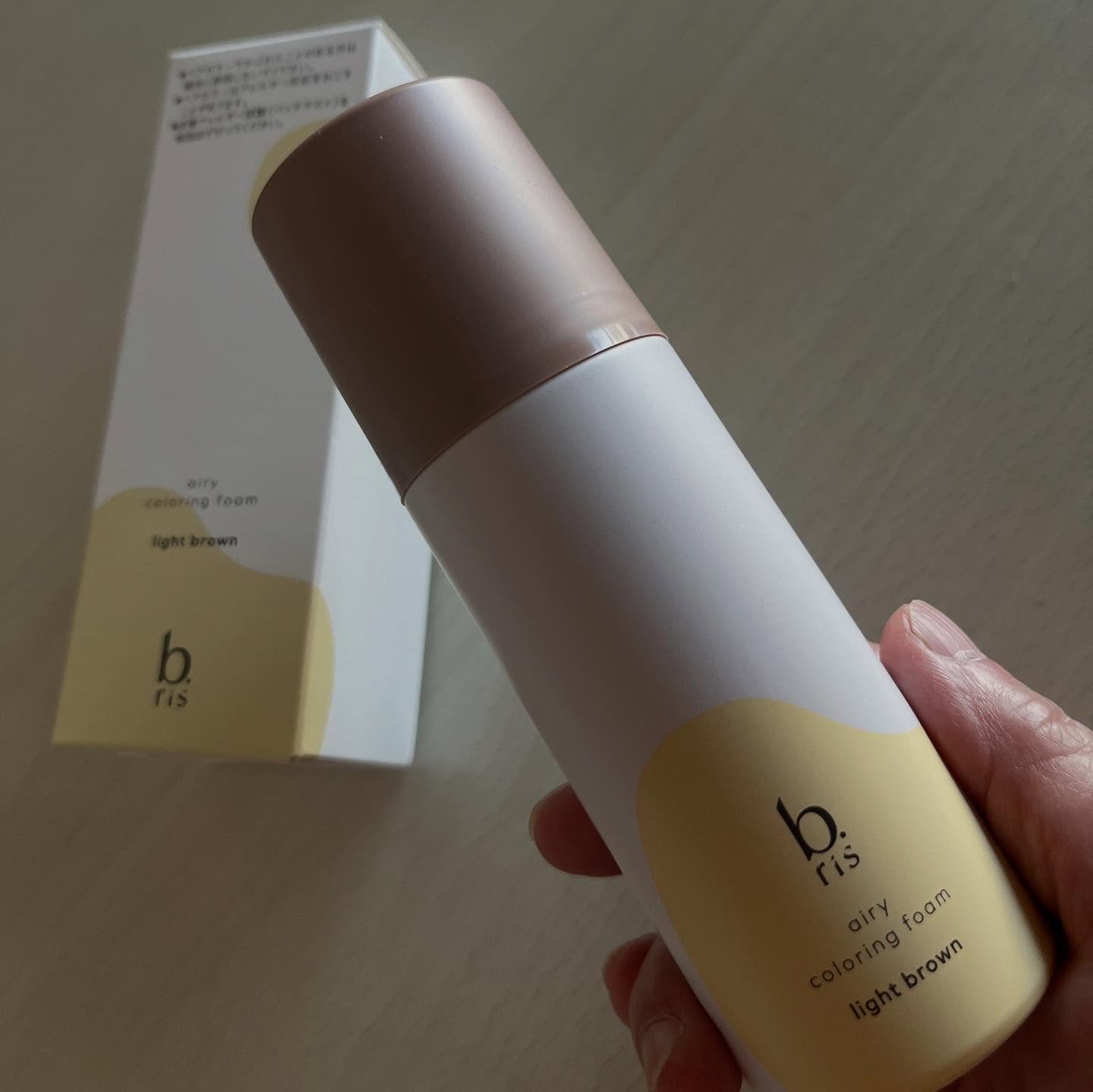 エアリー カラーリング フォーム/b.ris/ヘアカラーを使ったクチコミ（1枚目）