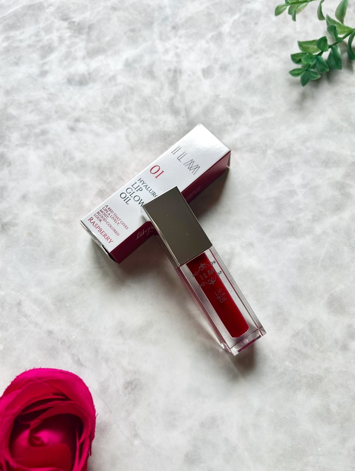 ヒアルロンリップグロウオイル/ILM/リップオイルを使ったクチコミ（1枚目）