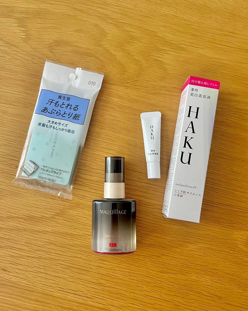 汗もとれるあぶらとり紙 010/SHISEIDO/あぶらとり紙を使ったクチコミ（1枚目）