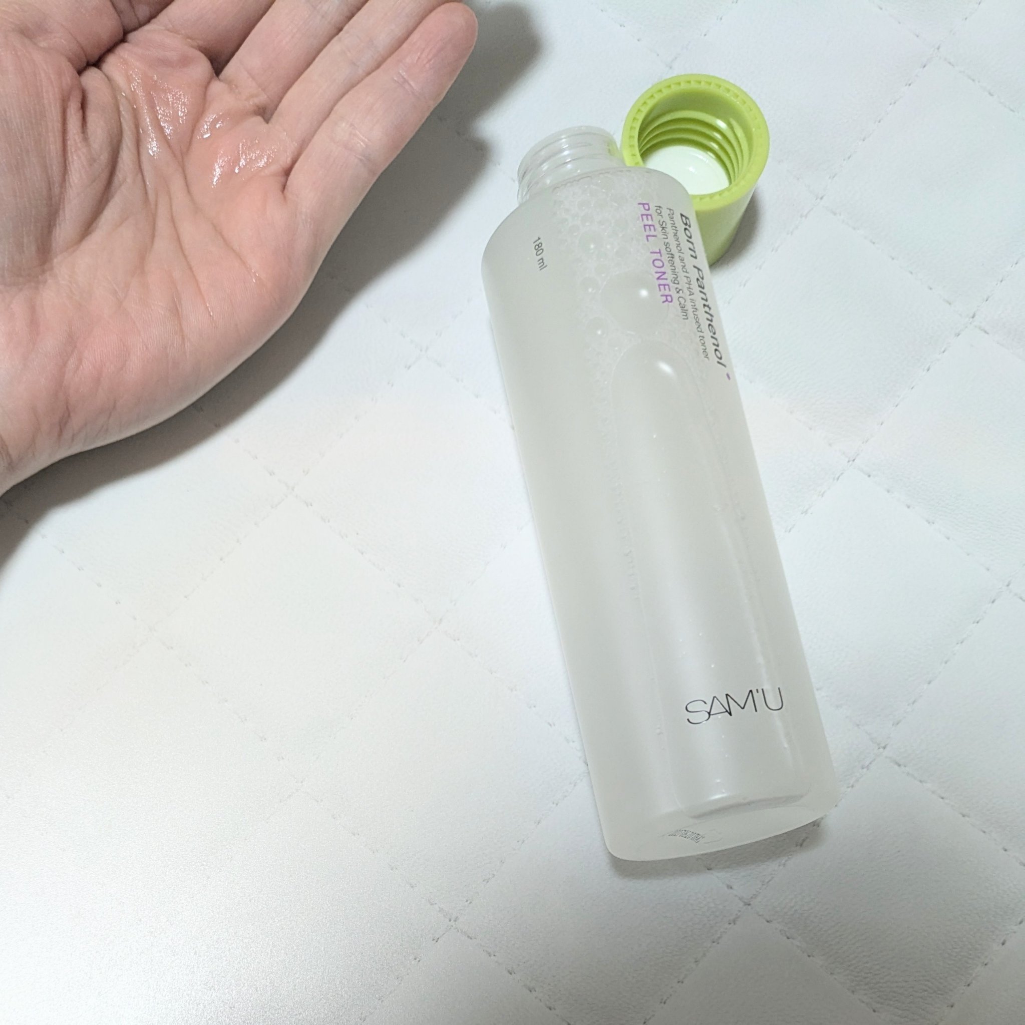 ボーンパンテノールピールトナー/SAM'U/化粧水を使ったクチコミ（3枚目）