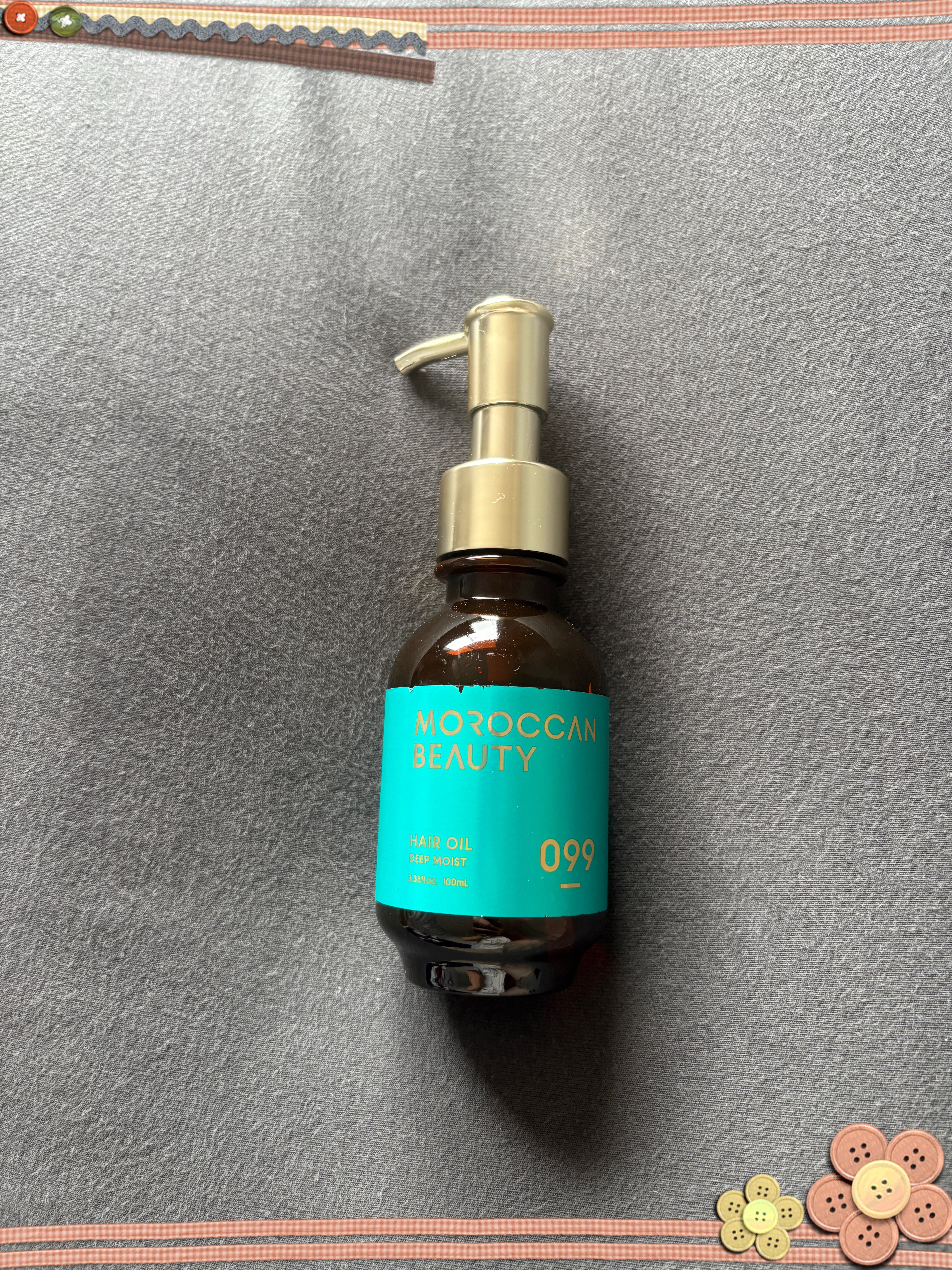 ディープモイスト ヘアオイル/モロッカンビューティ/ヘアオイルを使ったクチコミ（1枚目）