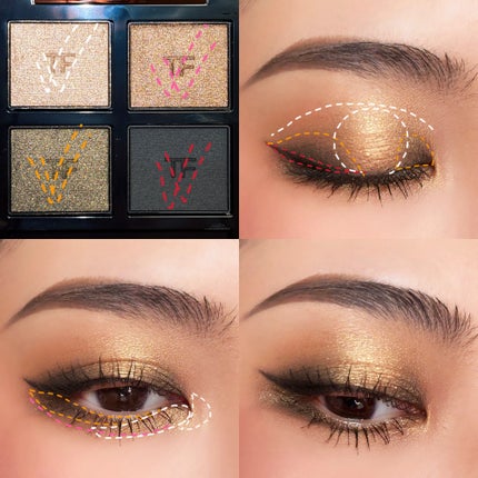 アイ カラー クォード/TOM FORD BEAUTY/アイシャドウパレットを使ったクチコミ(5枚目)