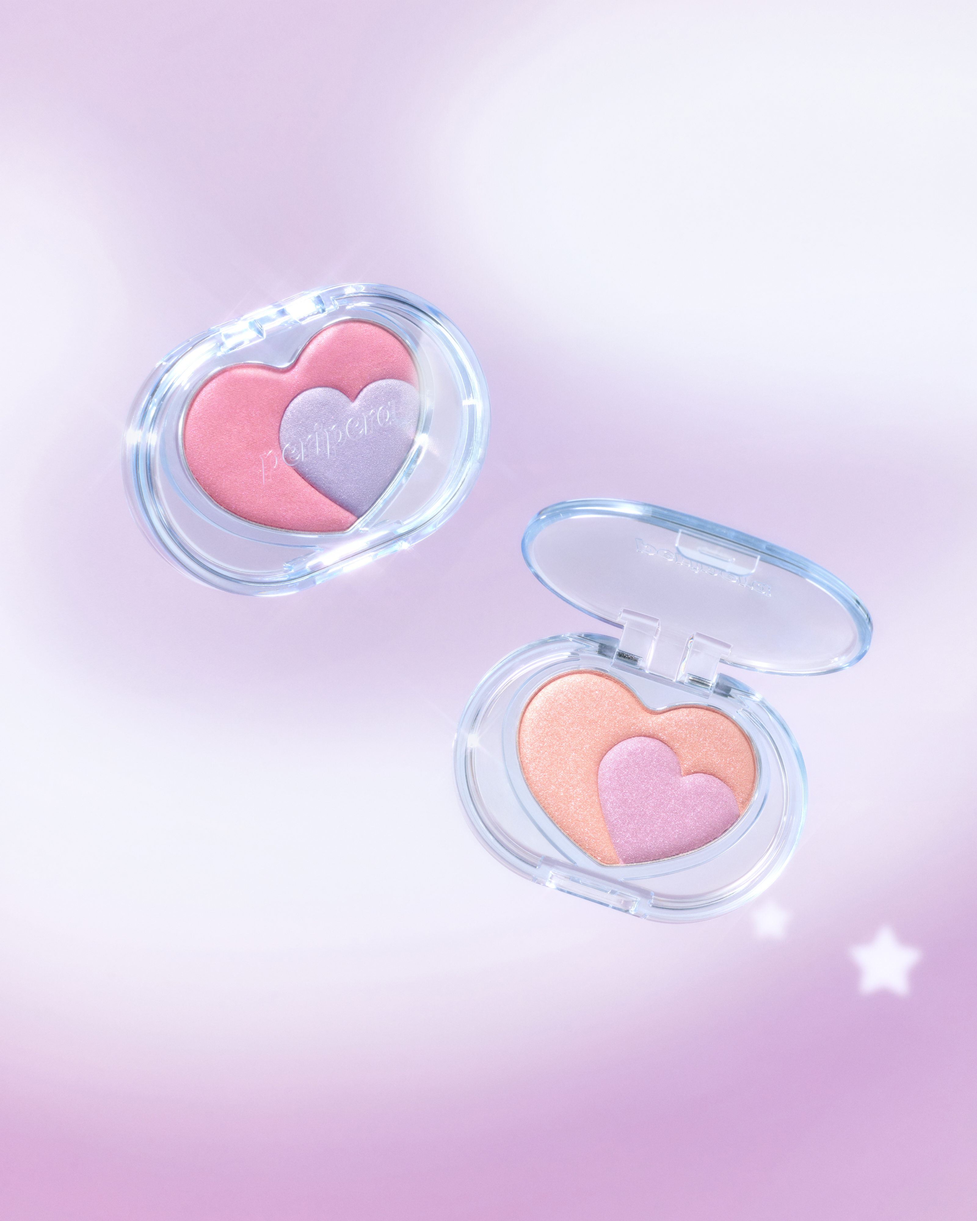 ハート ポケット ビーム/PERIPERA/ハイライトを使ったクチコミ（1枚目）