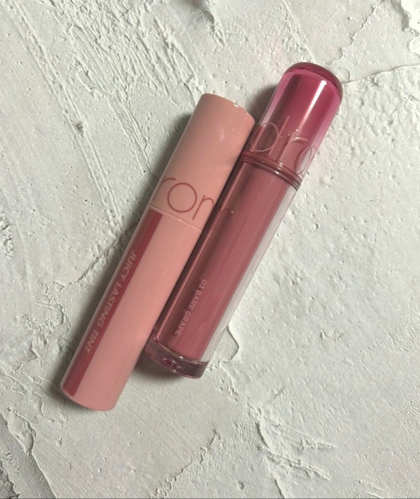 ジューシーラスティングティント/rom&nd/リップティントを使ったクチコミ（2枚目）