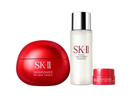 SK-Ⅱ LXP 金継ぎ エッセンス クリーム トライアルセット 試してみた】SK-II SK-II LXP 金継ぎ クリーム トライアル