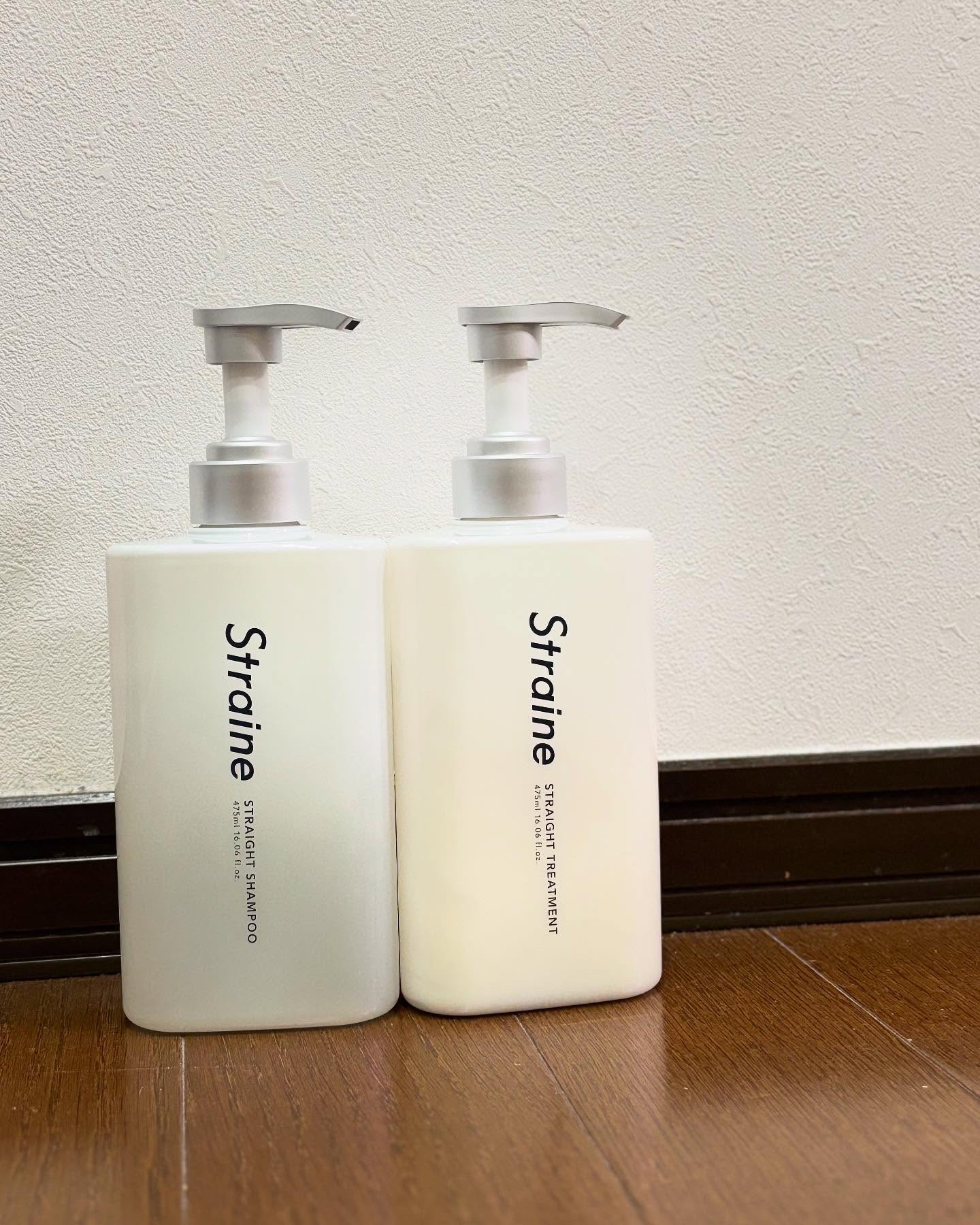 ストレートシャンプー/ストレートトリートメント ホワイトブロッサムの香り/Straine/市販シャンプーを使ったクチコミ（2枚目）