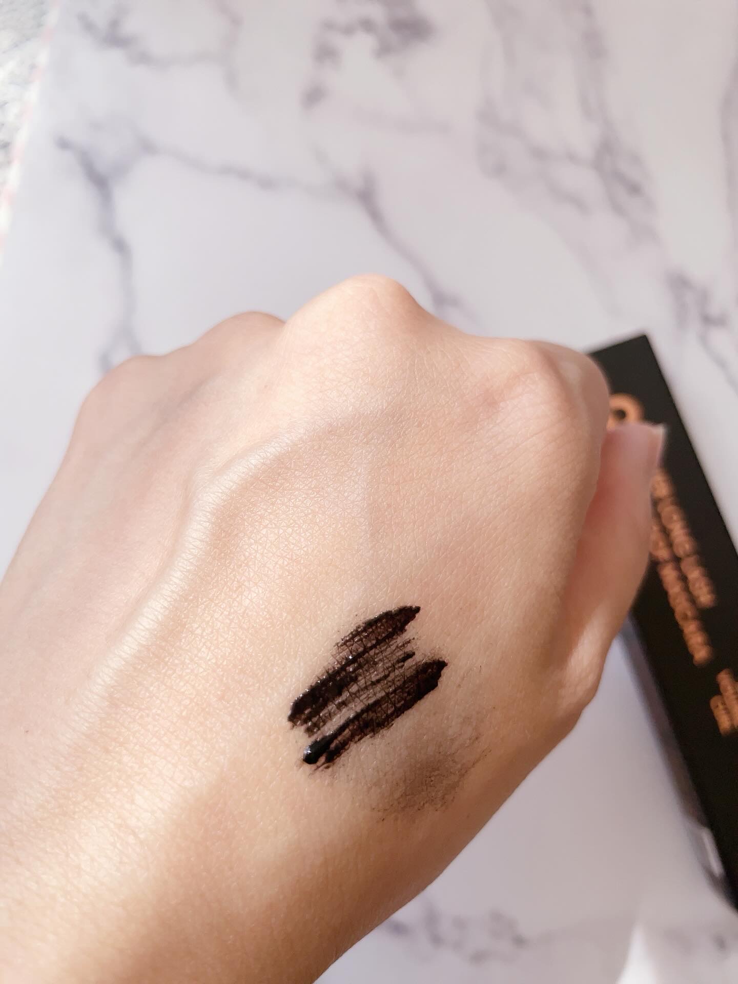 ウォータープルーフマスカラ/NUDIQUE/マスカラを使ったクチコミ（3枚目）