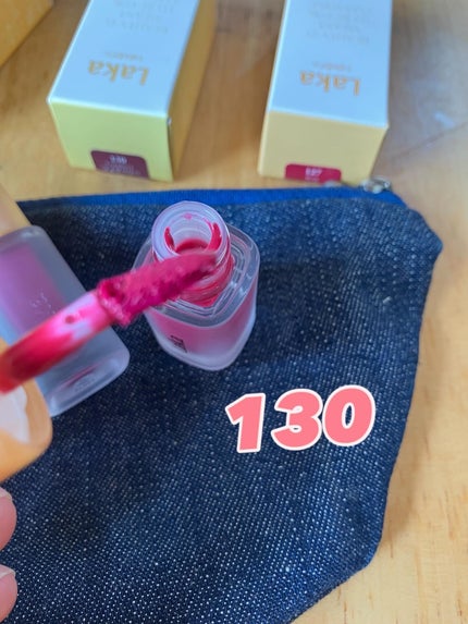 フルーティーグラムティント/Laka/リップティントを使ったクチコミ(5枚目)