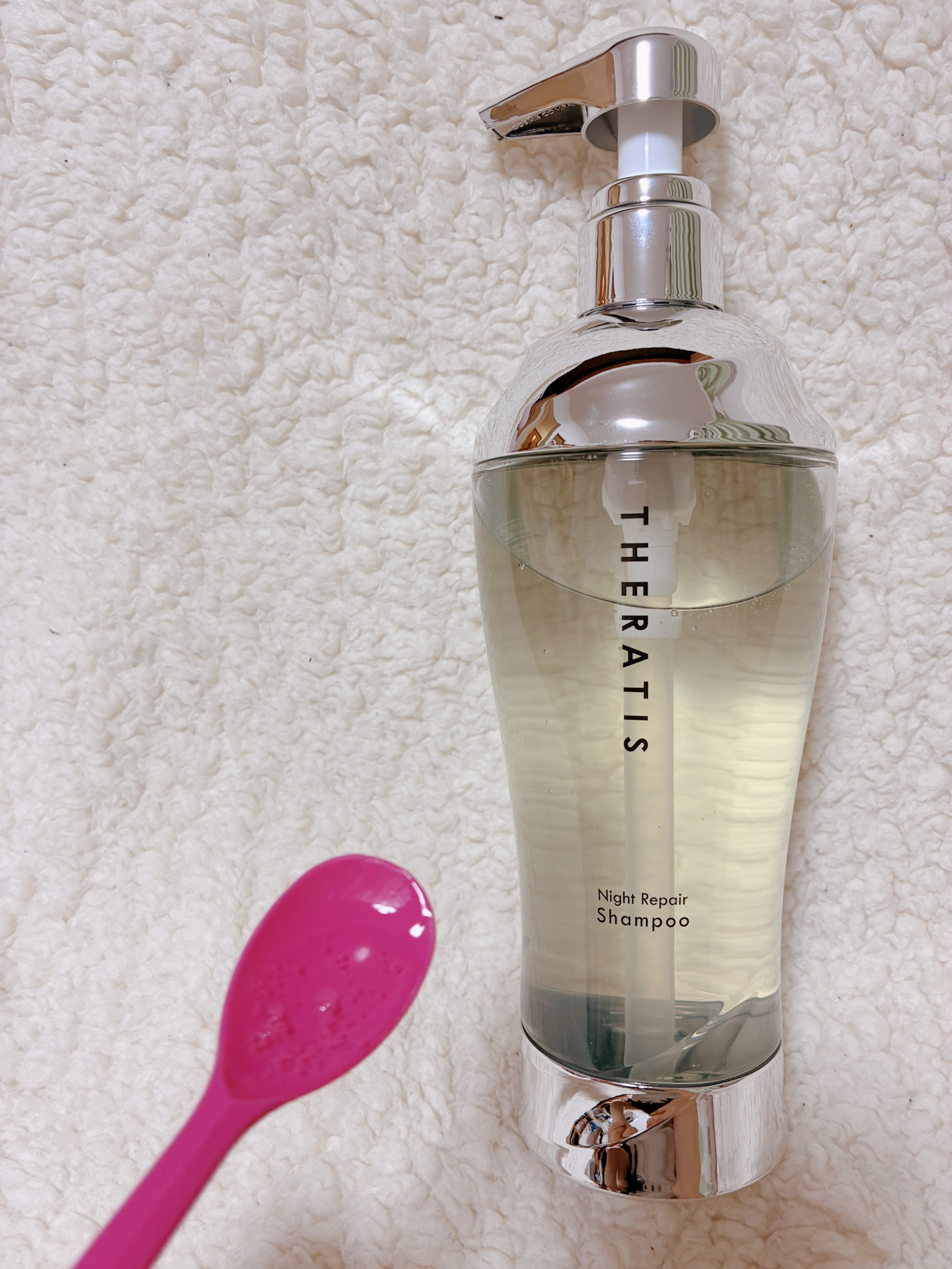ナイトリペア シャンプー/ヘアトリートメント/THERATIS/シャンプー・コンディショナーを使ったクチコミ（2枚目）