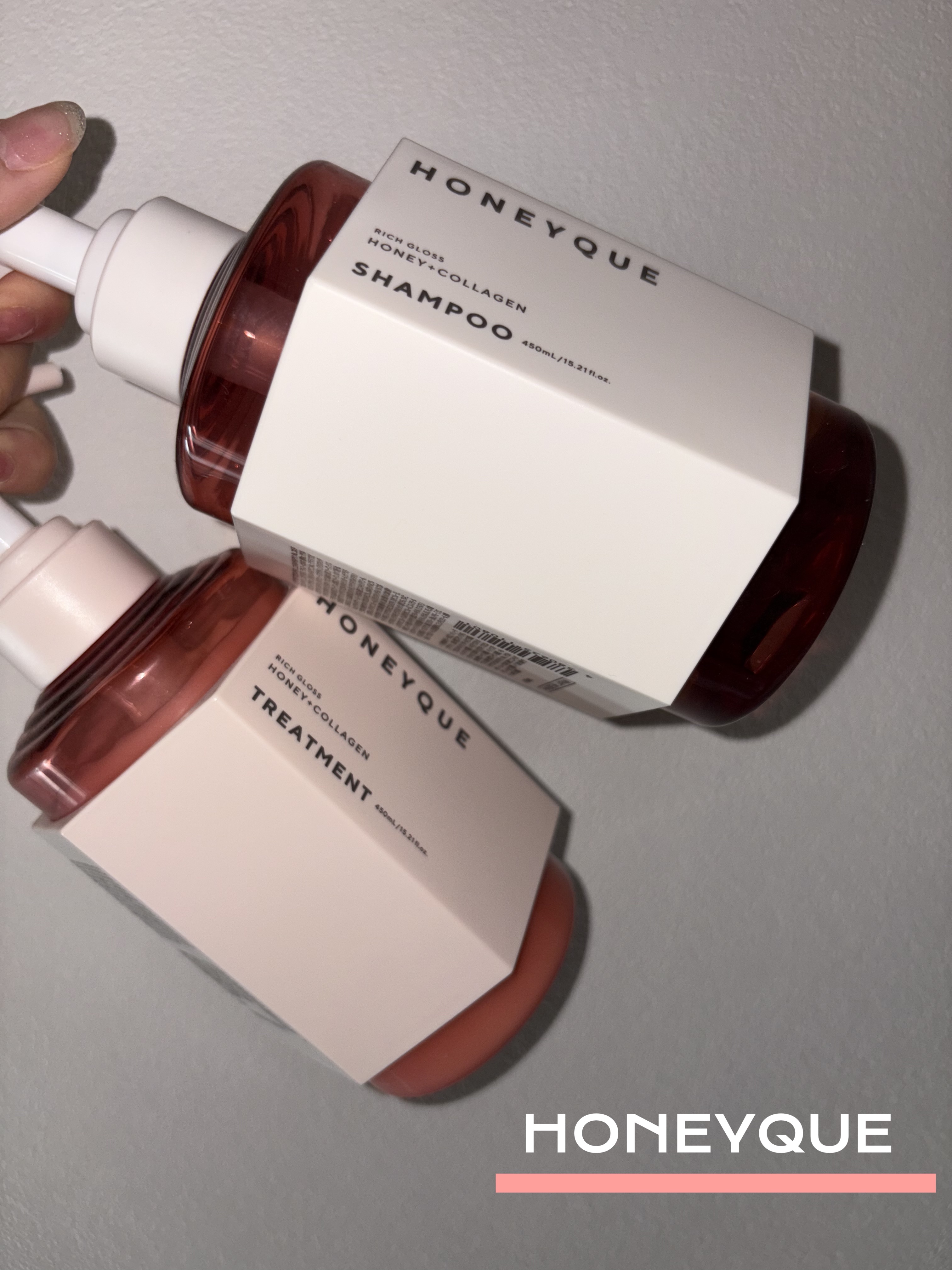 リッチグロス シャンプー シャイニー／ヘアトリートメント シャイニー/ハニーク/市販シャンプーを使ったクチコミ（1枚目）