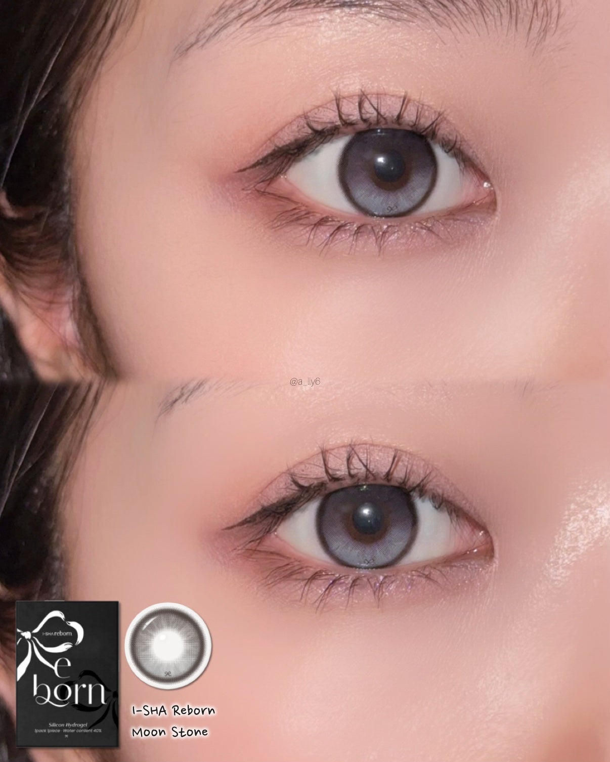 I-SHA Reborn/蜜のレンズ/1ヶ月(1MONTH)カラコンを使ったクチコミ(4枚目)