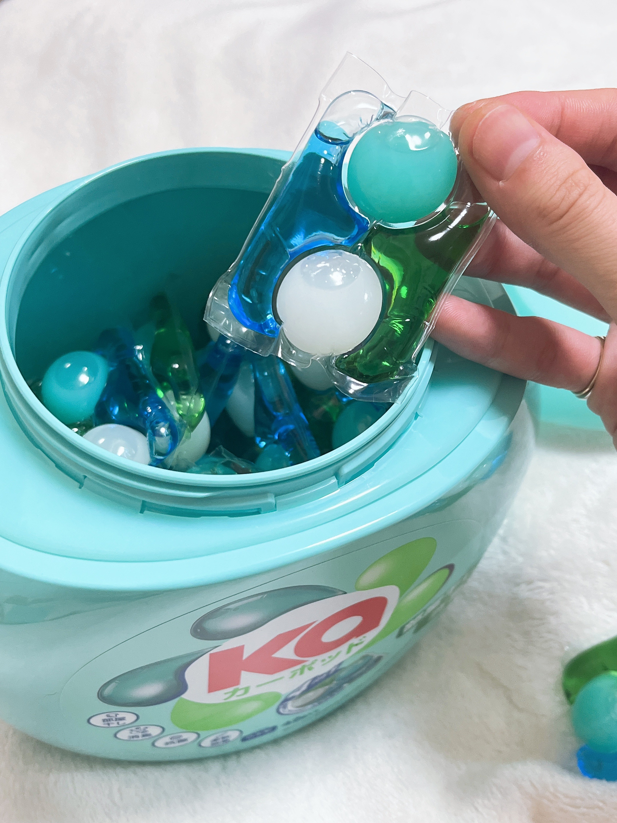 カーポッド/王子製薬/洗濯洗剤を使ったクチコミ（2枚目）