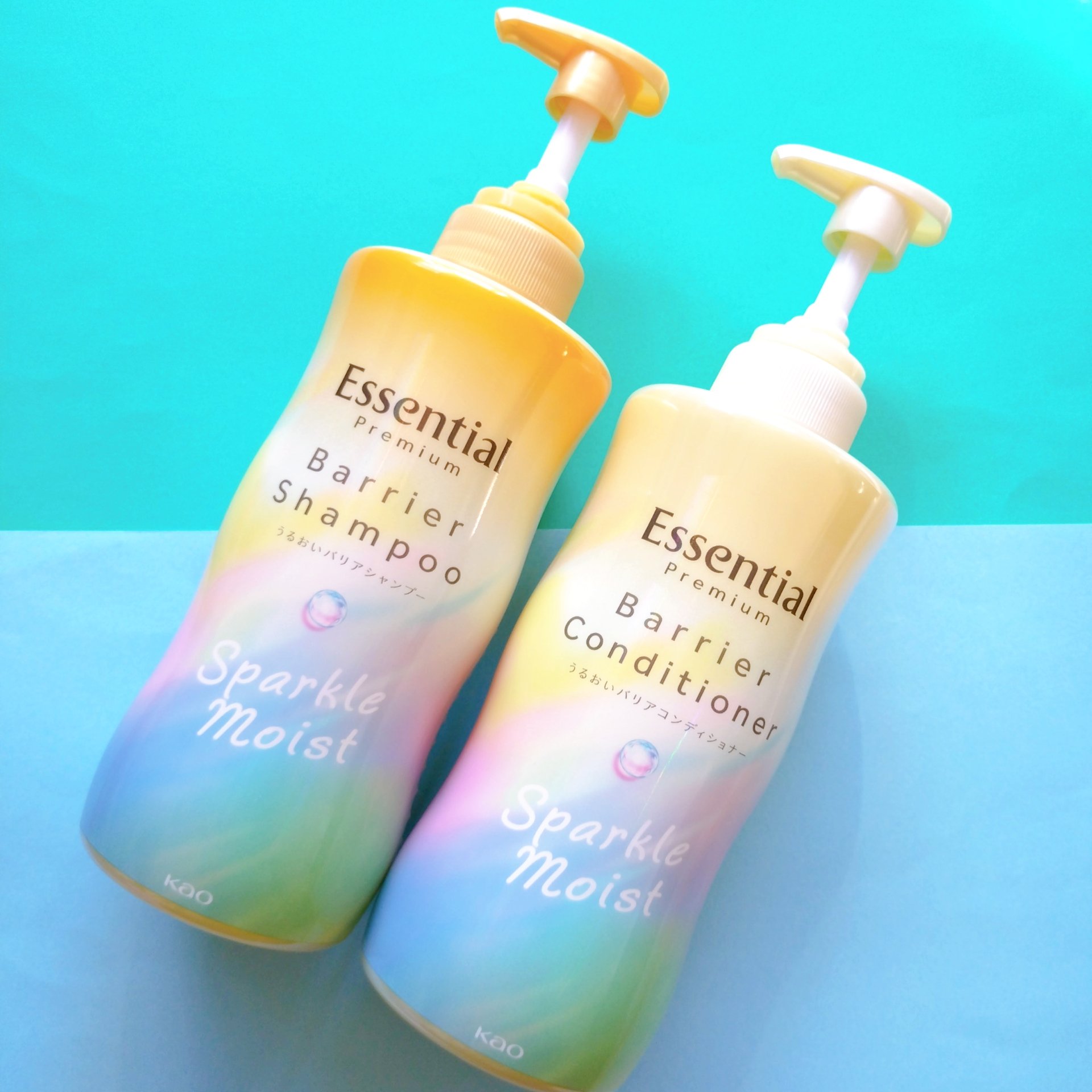 エッセンシャルプレミアム バリアシャンプー・コンディショナー スパークルモイスト/エッセンシャル/市販シャンプーを使ったクチコミ（1枚目）