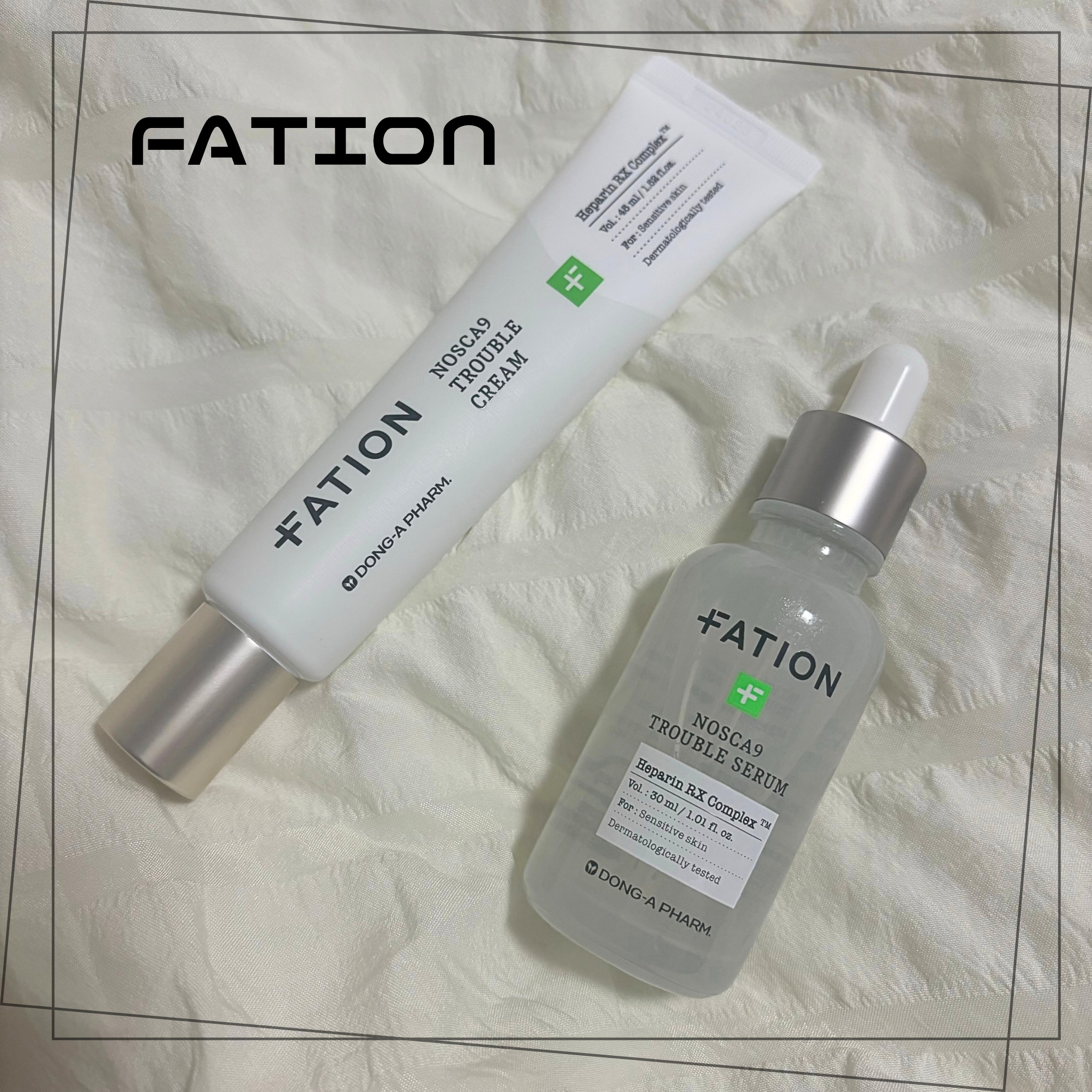 ノスカナイン トラブル セラム/FATION/美容液を使ったクチコミ（1枚目）