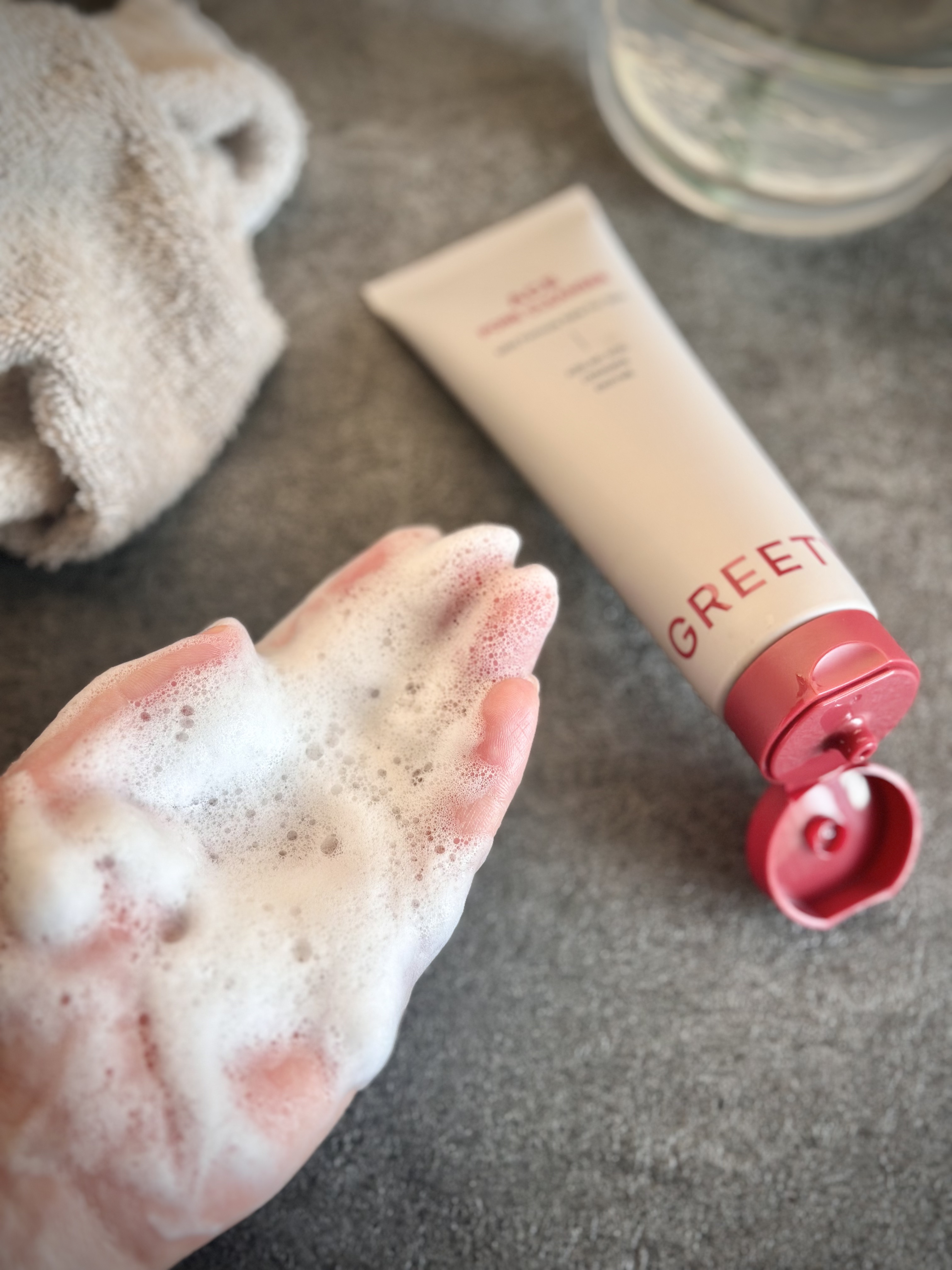 ACE pore cleanser /GREETY/洗顔フォームを使ったクチコミ（3枚目）