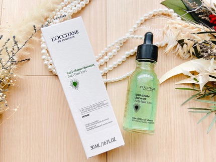 薬用 メディカル アンチヘアロスセラム/L'OCCITANE/頭皮ローションを使ったクチコミ(4枚目)